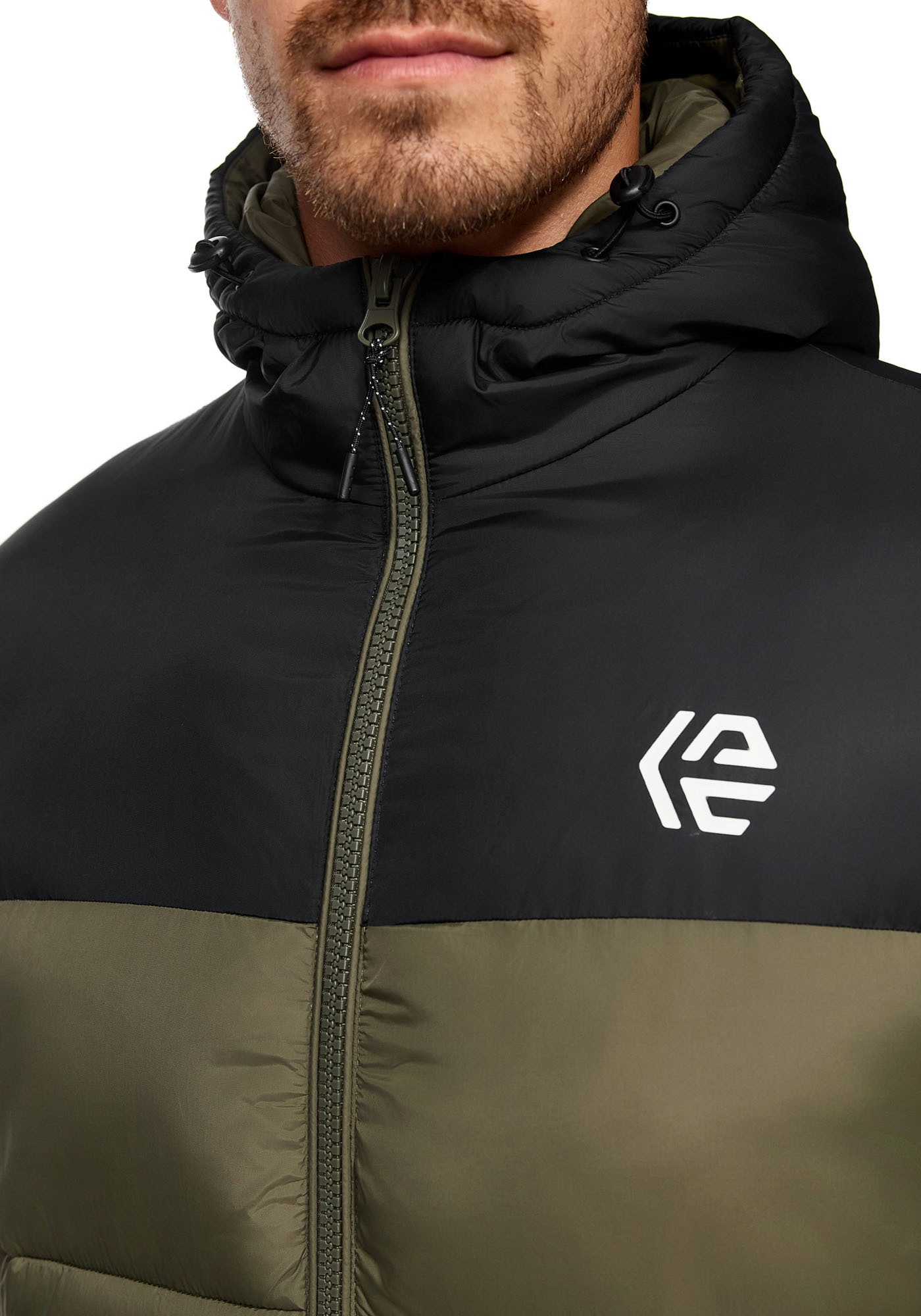 Indicode Steppjacke »INAlanin«, mit Kapuze