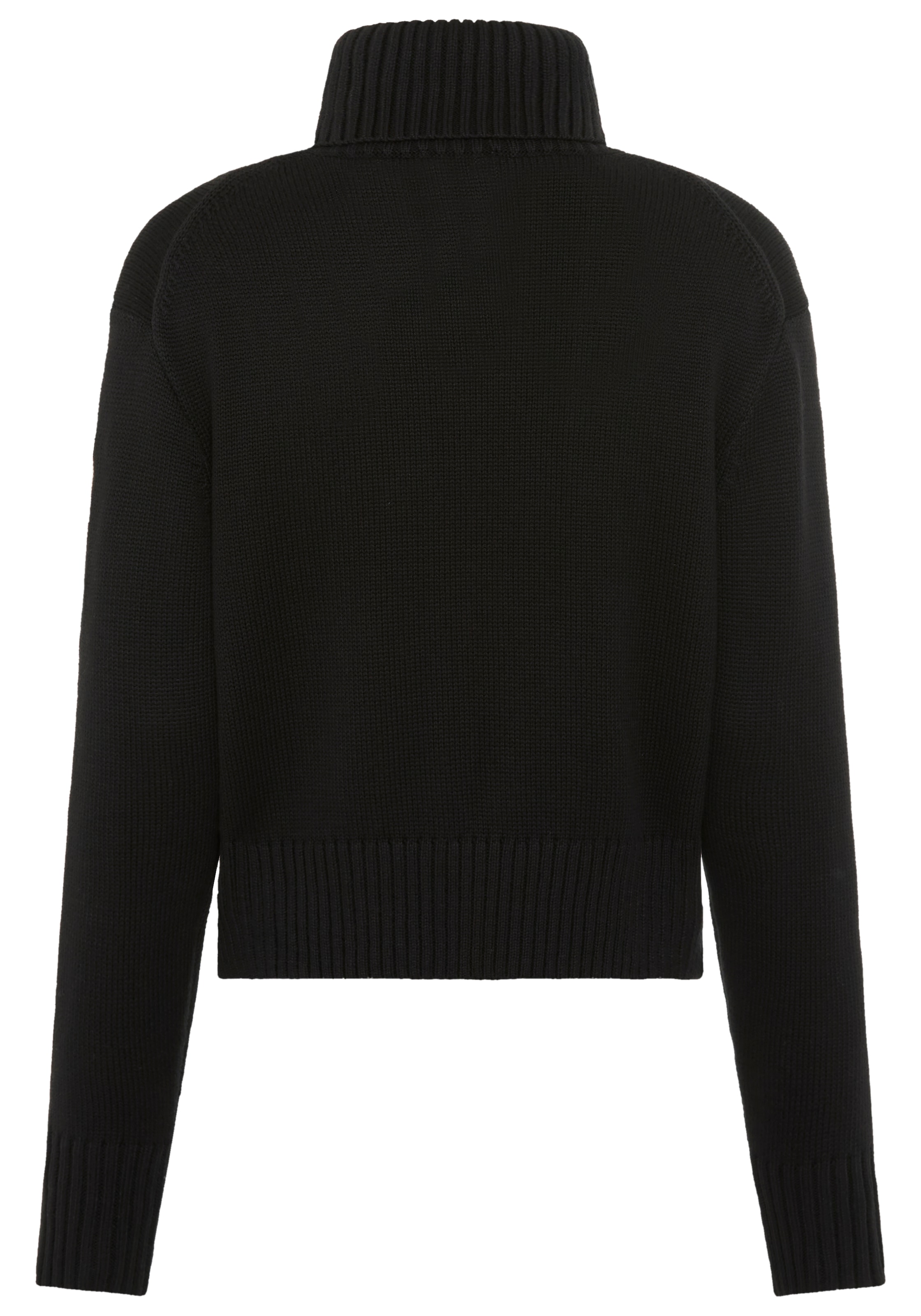 Calvin Klein Jeans Strickpullover, Rollkragen, Logo-Druck