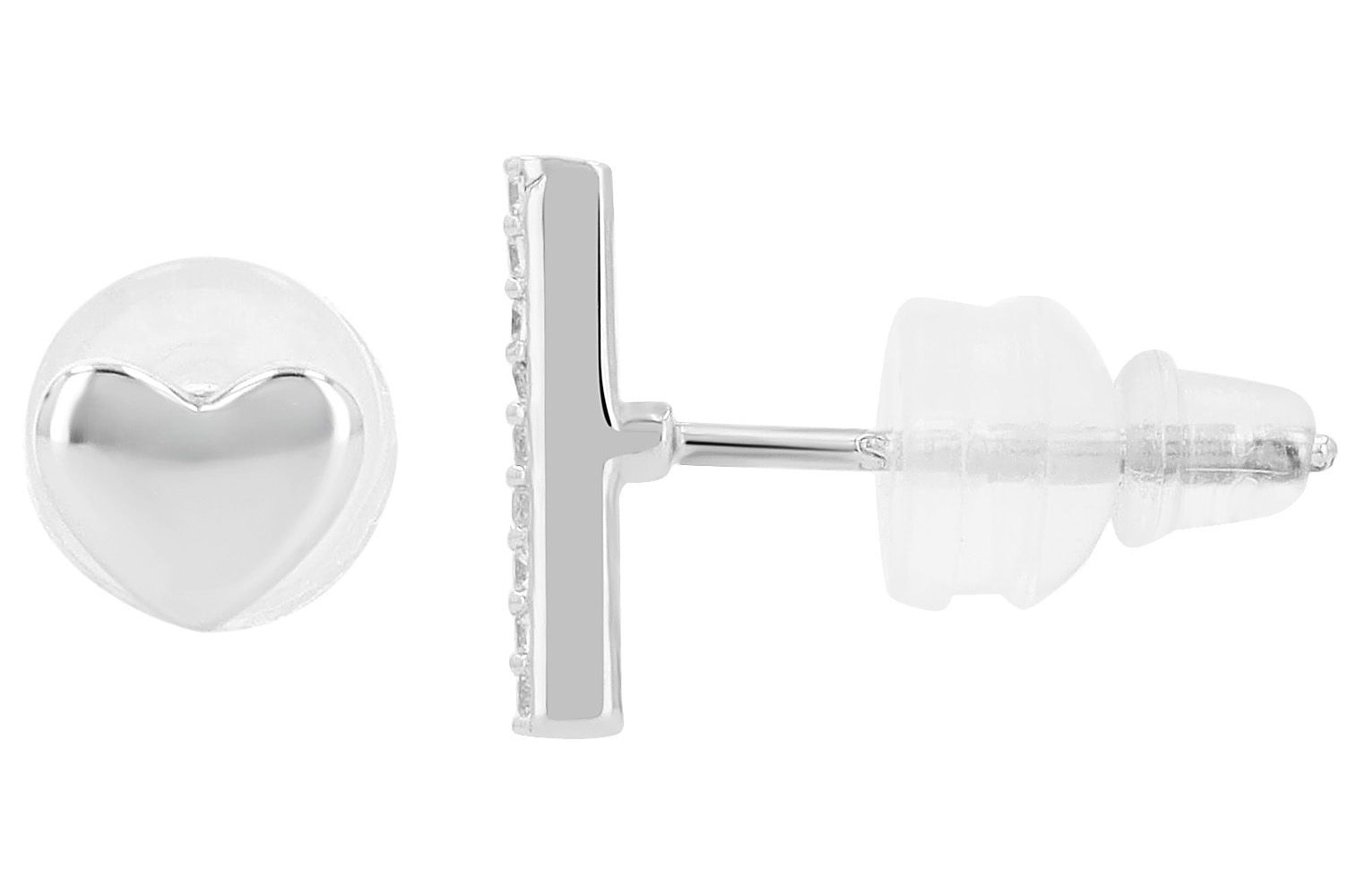 Adelia´s Paar Ohrhänger "Ohrringe – Ohrstecker aus 925 Silber mit Zirkonia" Ein stilvolles Geschenk für besondere Momente