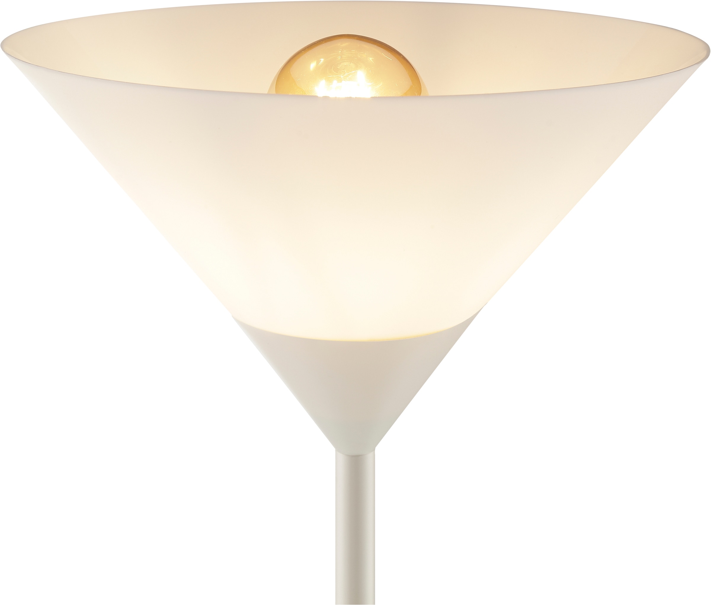 Brilliant Deckenfluter »Spari« E27 1 Stk. 180cm, E27+E14 Fassung, verstellbarer Arm, Aluminium/Kunststoff