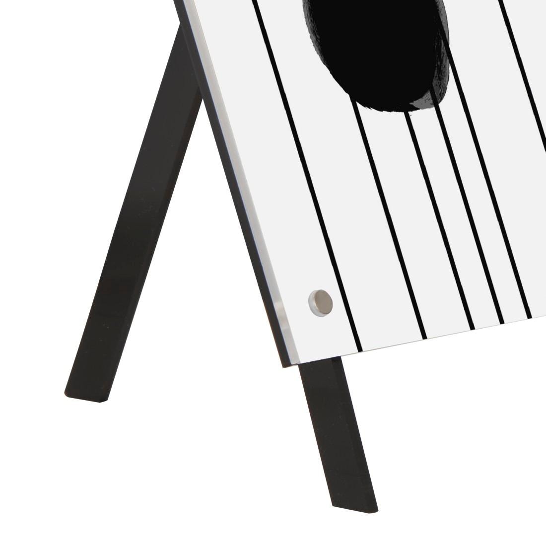 Hama Portraitrahmen »Porträtrahmen "Arts", Acryl, Hochformat, Schwarz, 13 x 18 cm«