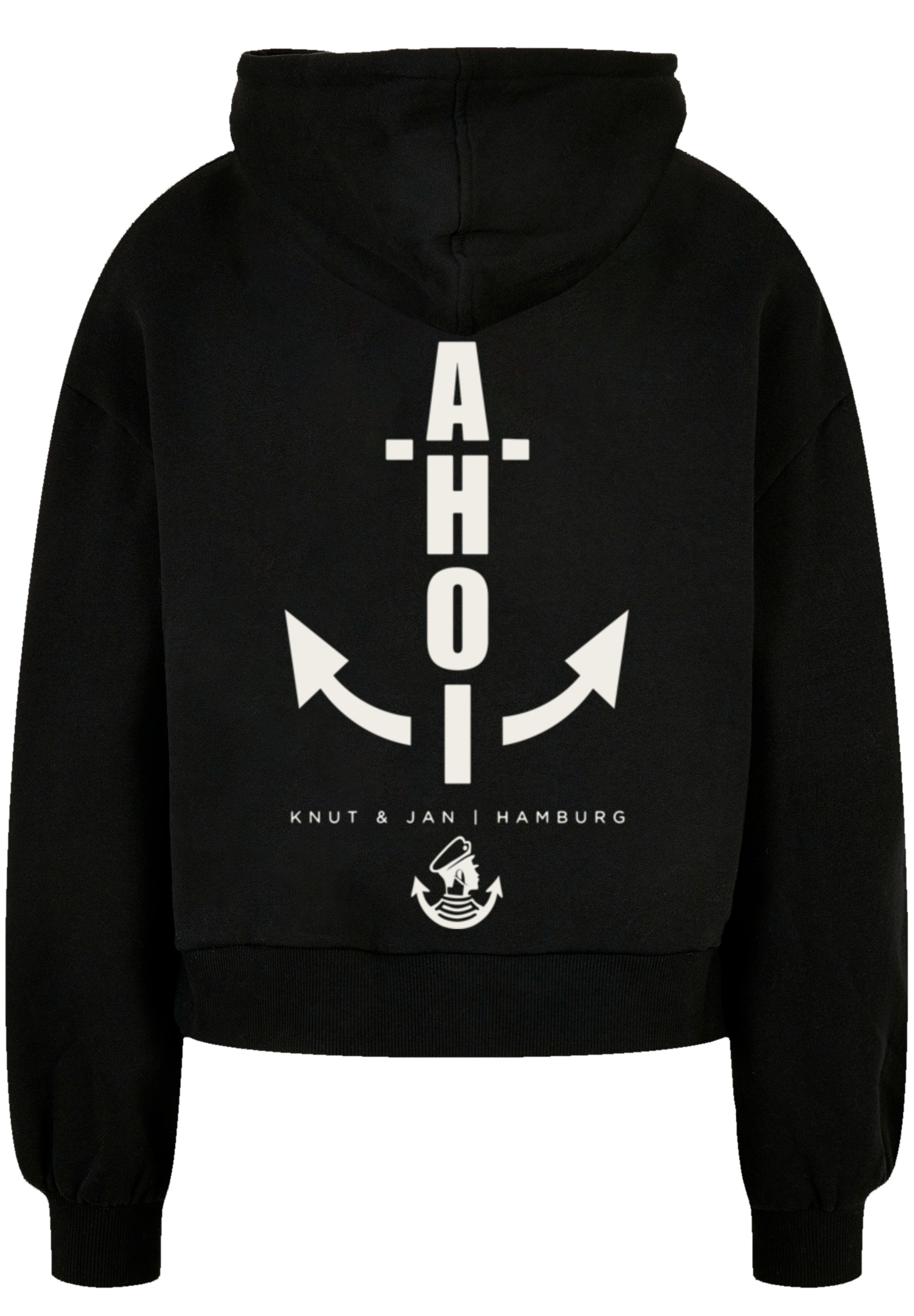 F4NT4STIC T-Shirt »Ahoi Anker Knut & Jan Hamburg«, Print