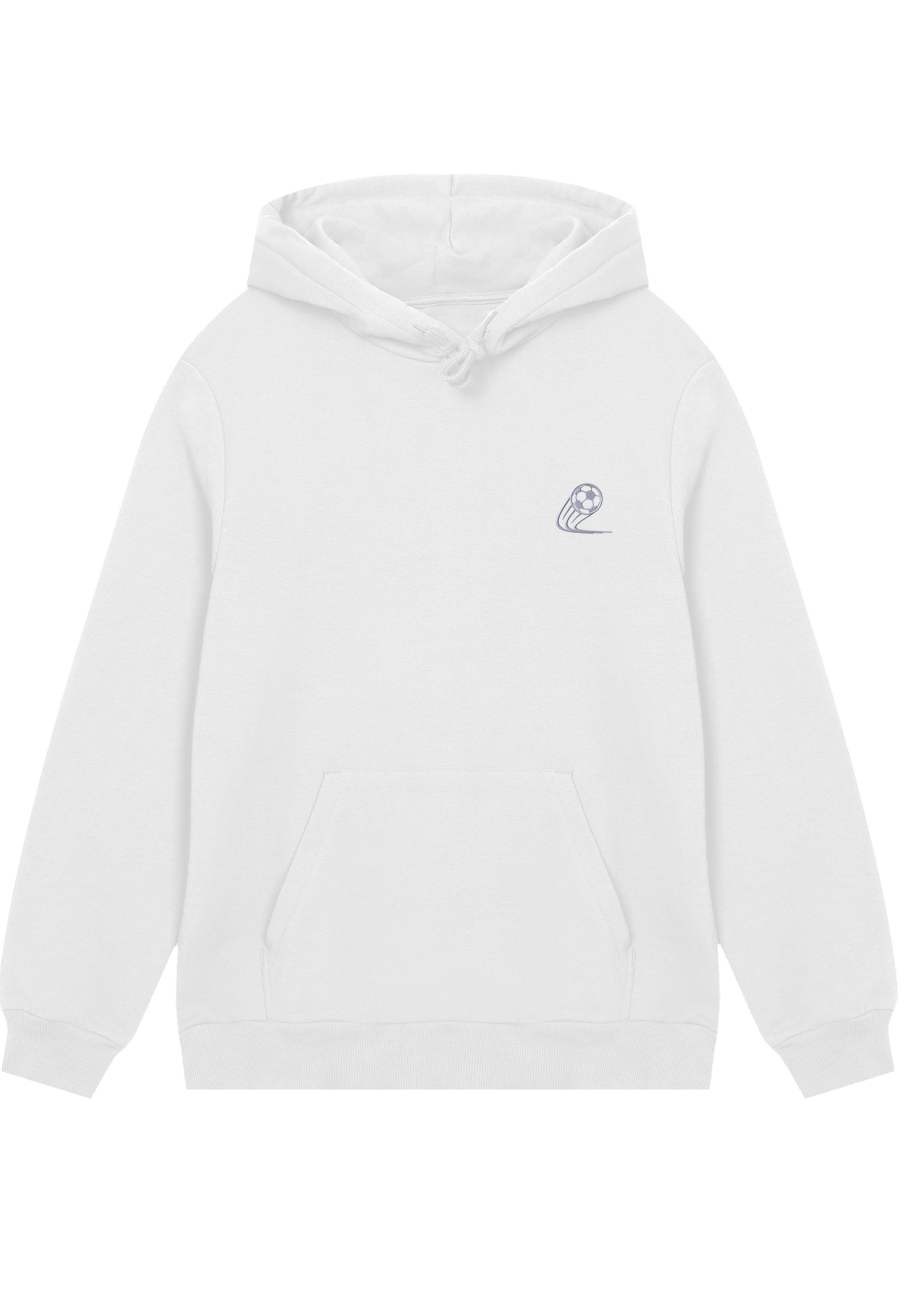 F4NT4STIC Kapuzenpullover »Football Stickerei«, Premium Qualität