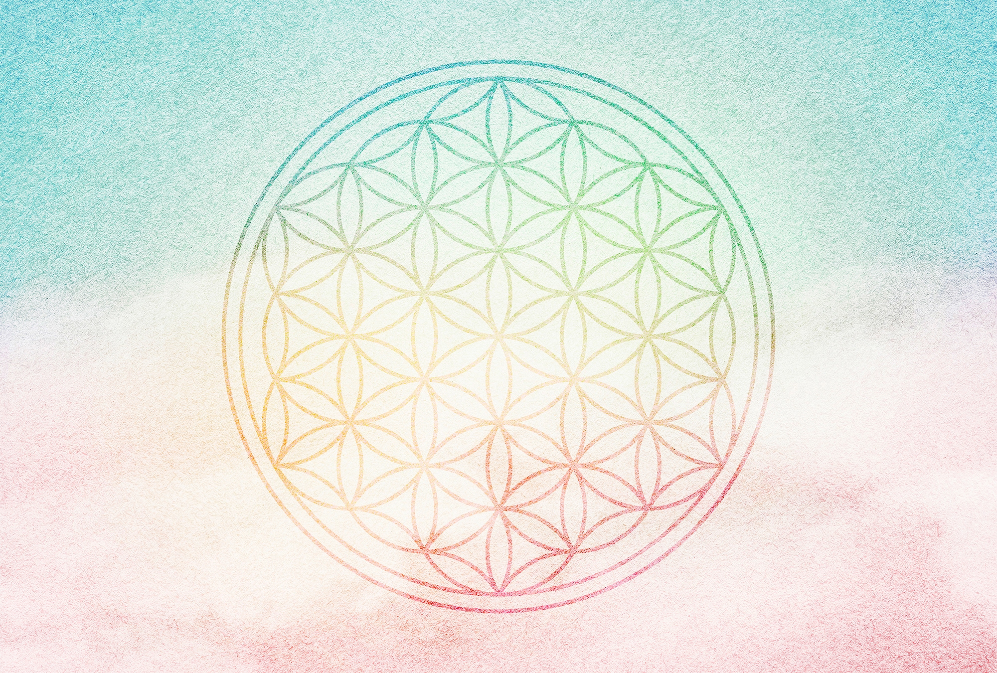 Architects Paper 1100000002199 "Atelier 47 Flower of Life 2" orientalisch glatt Vlies, Wand, Schräge, Decke