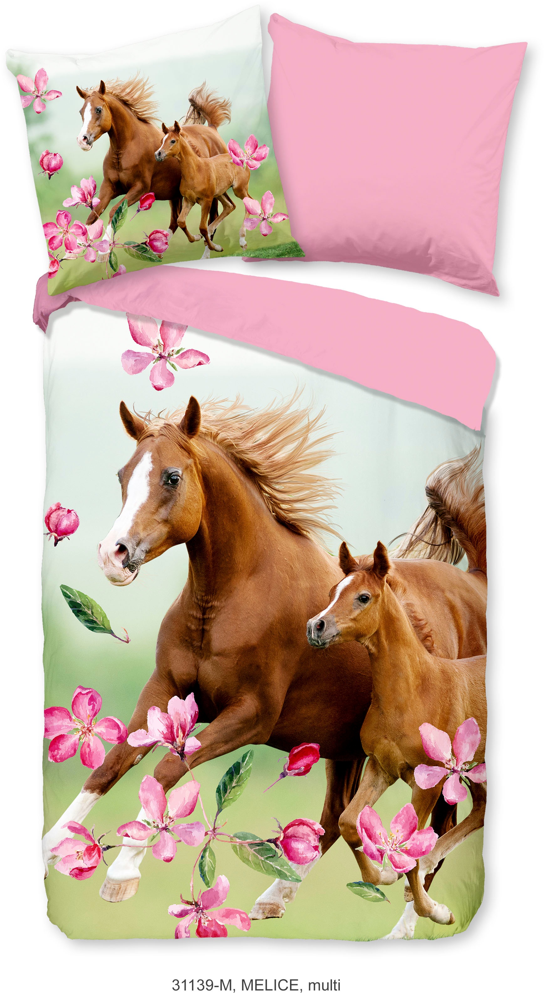 PURE luxury collection Kinderbettwäsche "Melice" Mikrofaser, 135x200, Pfleg günstig online kaufen