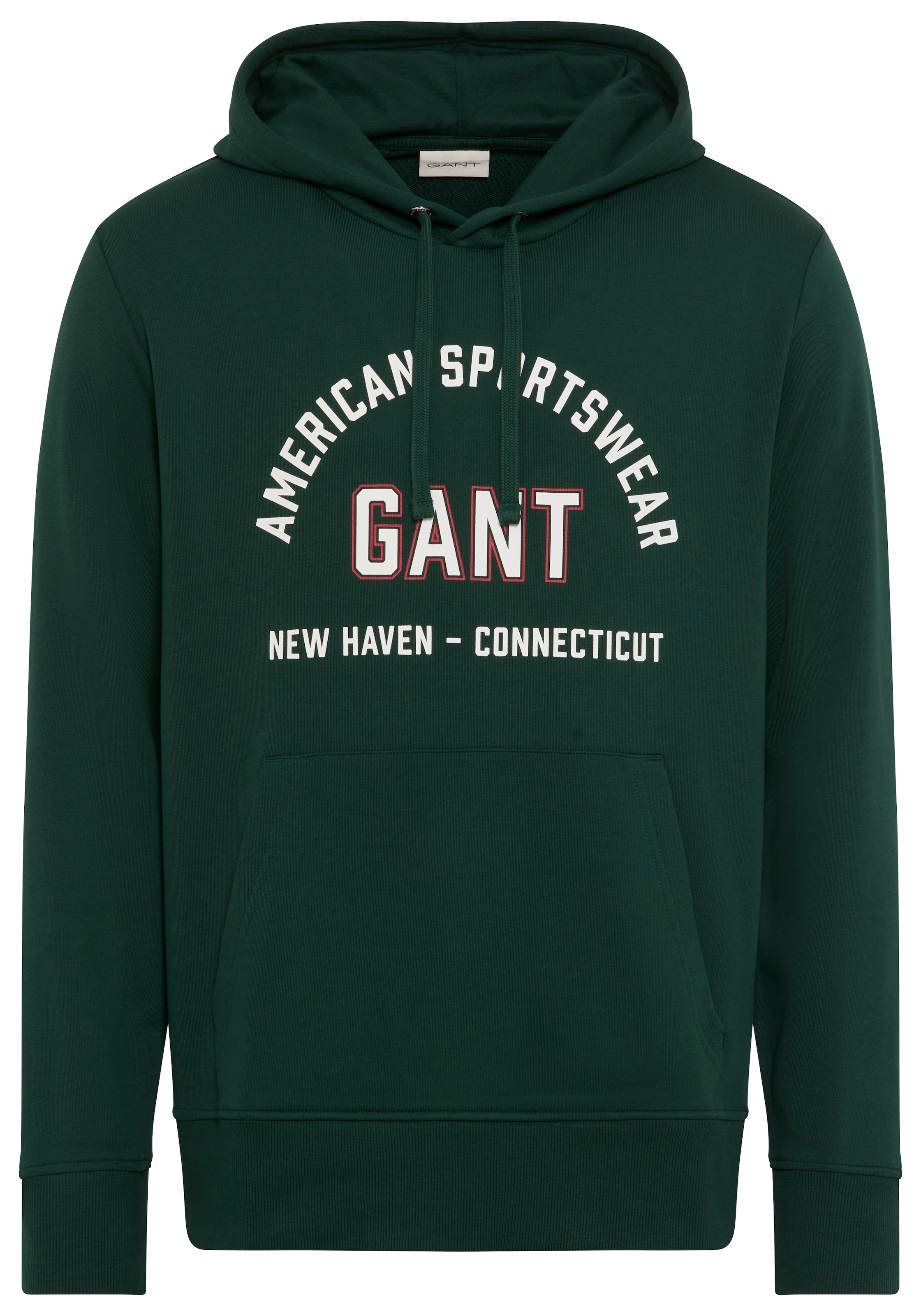 Gant Sweatshirt »PRINTED GRAPHIC«, mit Kapuze, regular fit, Kängurutasche
