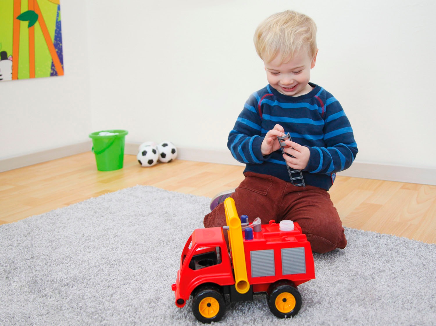 Lena® Spielzeug-Feuerwehr »Aktive«, inklusive Spielfigur; Made in Europe