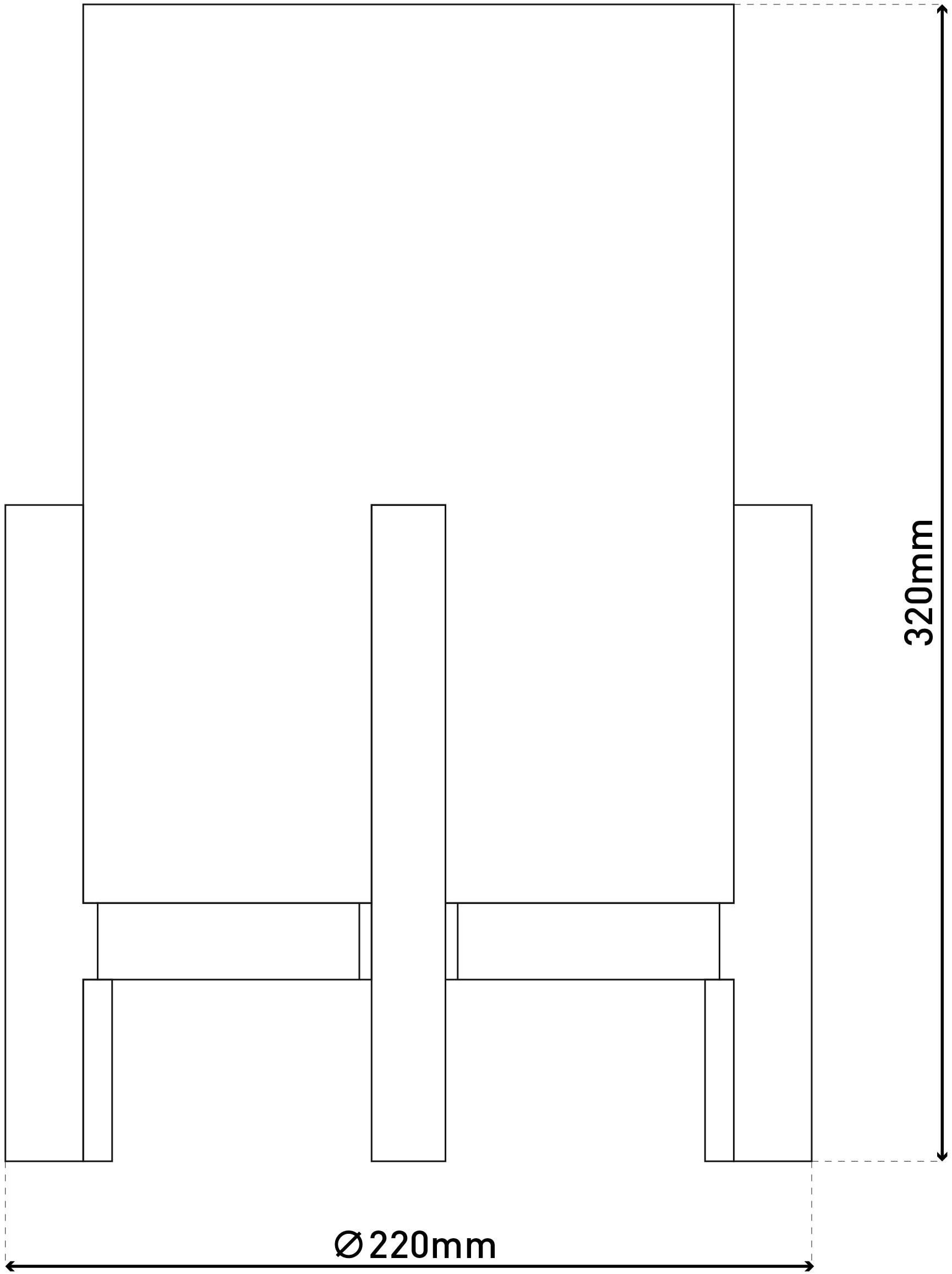 näve LED Tischleuchte »Matida«, 1 flammig, Leuchtmittel LED-Modul | LED wechselbar, Akkubetrieb, inkl. USB-C-Kabel, Holzgestell, Textilschirm, dimmbar