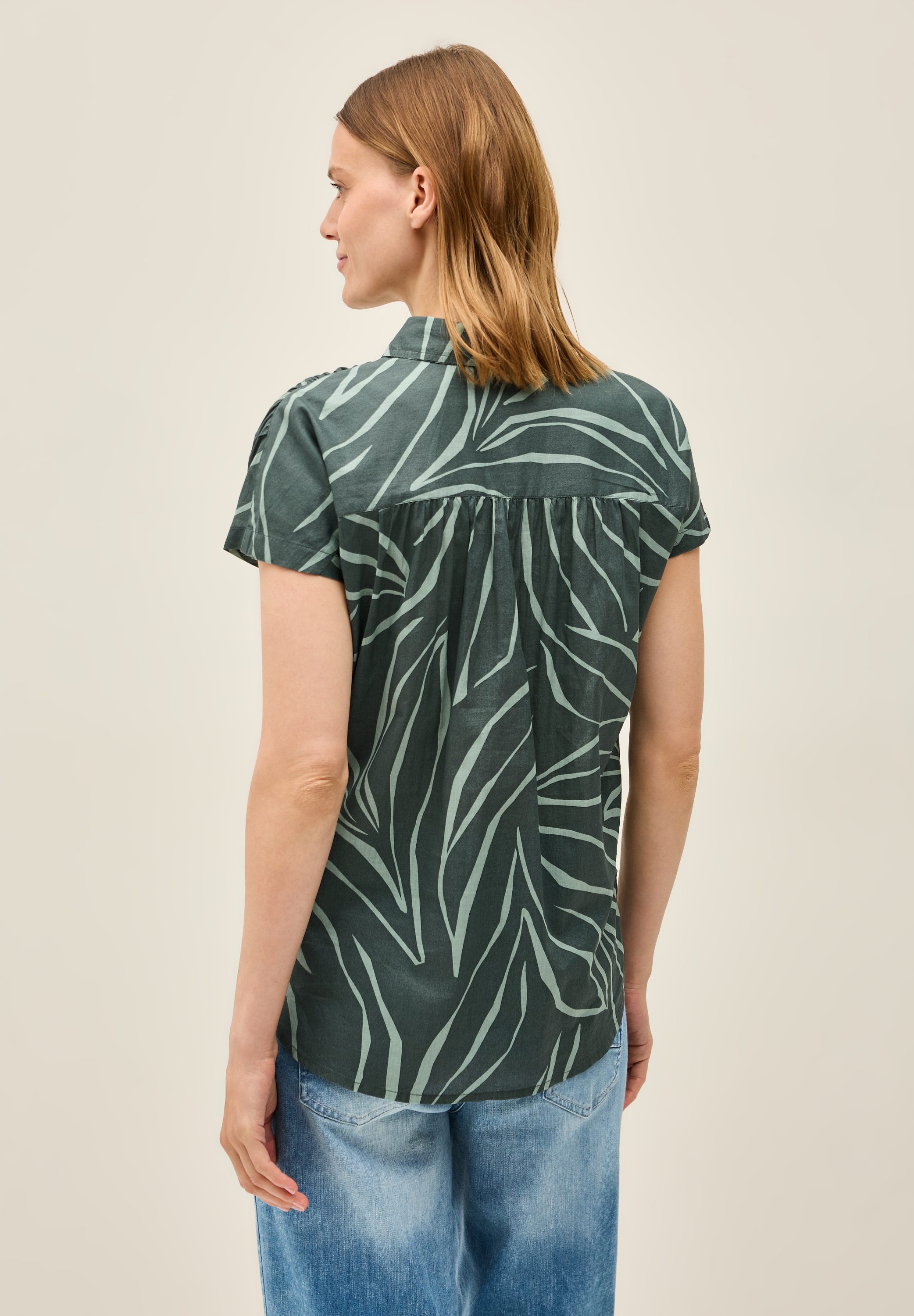 Cecil Hemdbluse, mit allover Print