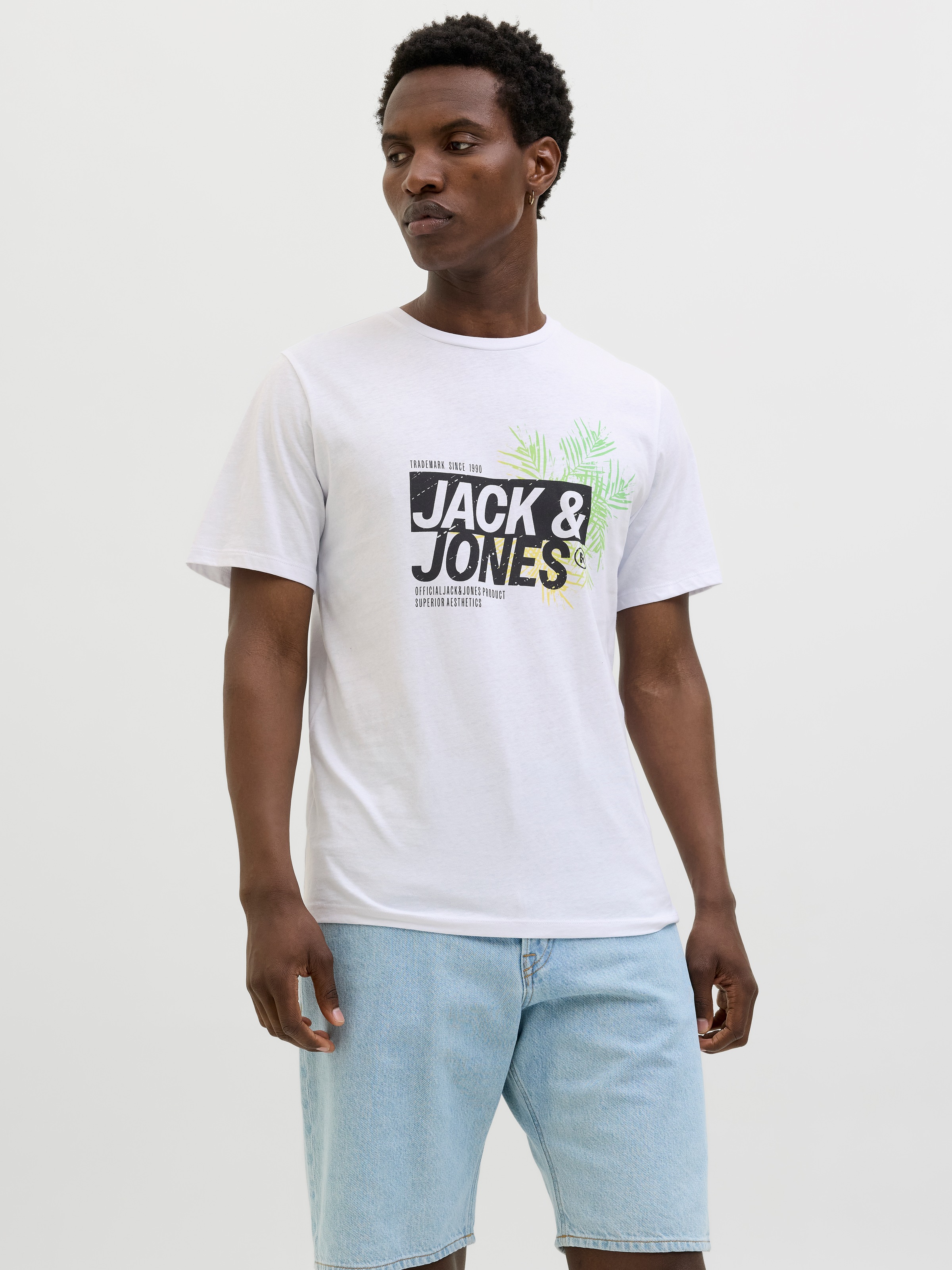 Jack & Jones Print-Shirt "JJJAXON TEE SS CREW NECK" günstig online kaufen
