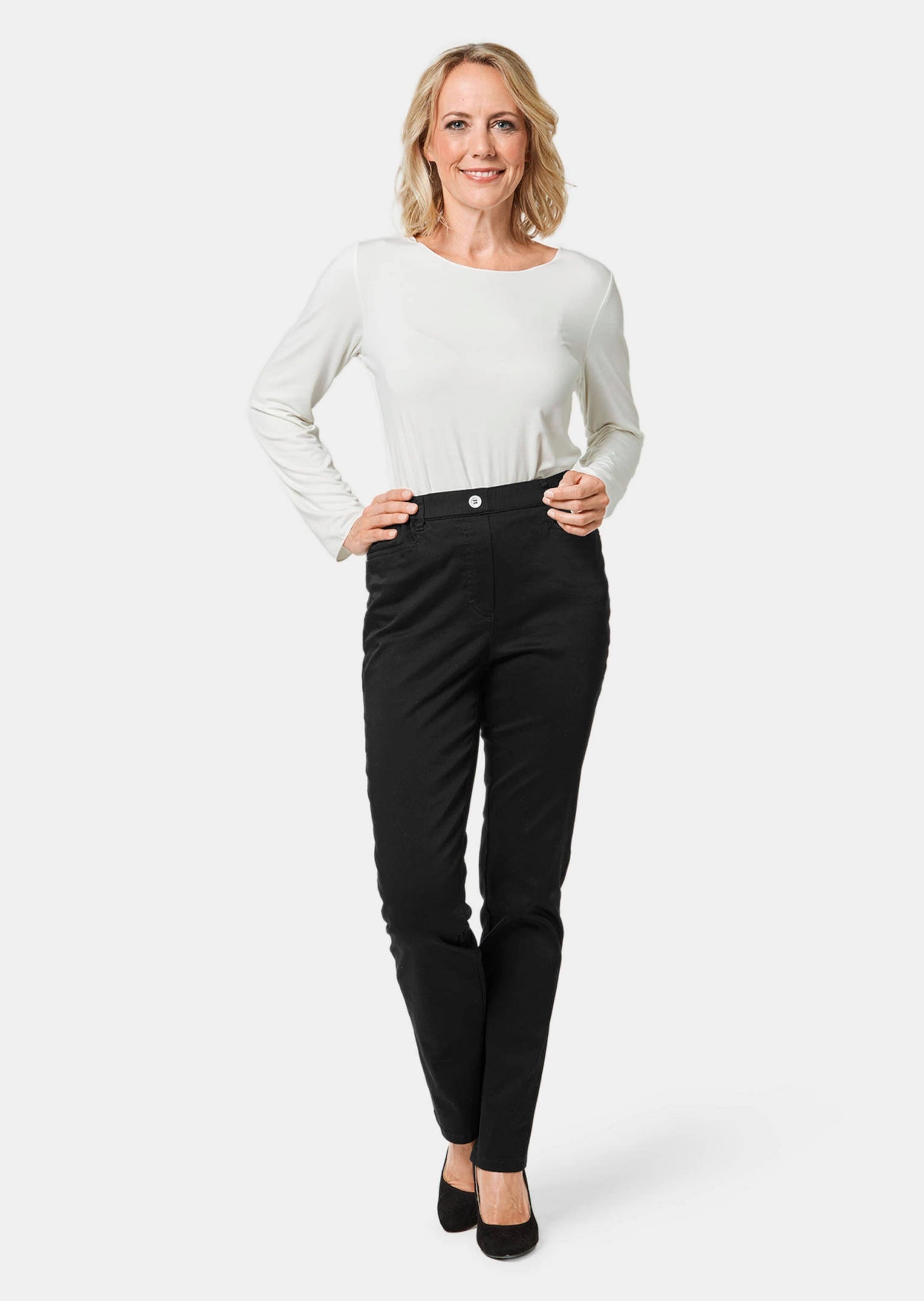 GOLDNER Schlupfhose »Leichte Baumwollschlupfhose MARTHA«  keine/nicht relevant
