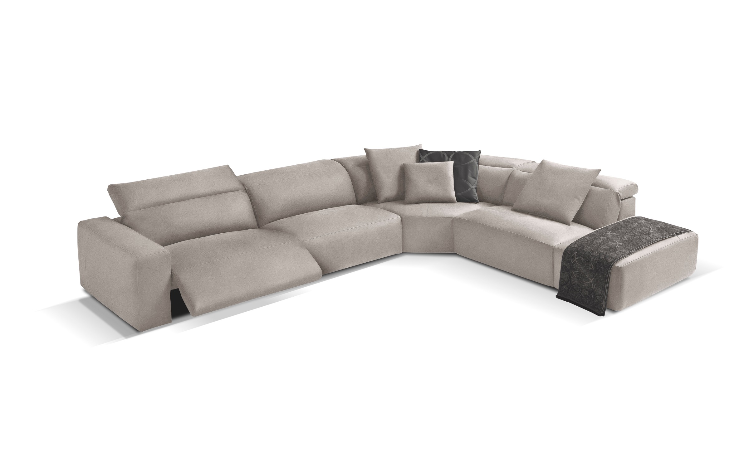 Egoitaliano Ecksofa "Beverly, extravangantes Designsofa mit erstklassigem S günstig online kaufen