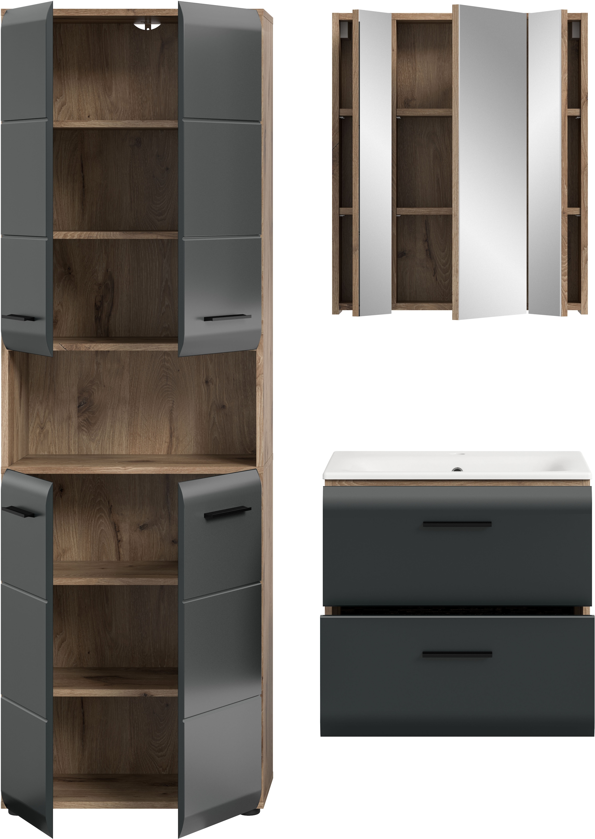 INOSIGN Badezimmer-Set Set, 4 Stk. tlg.