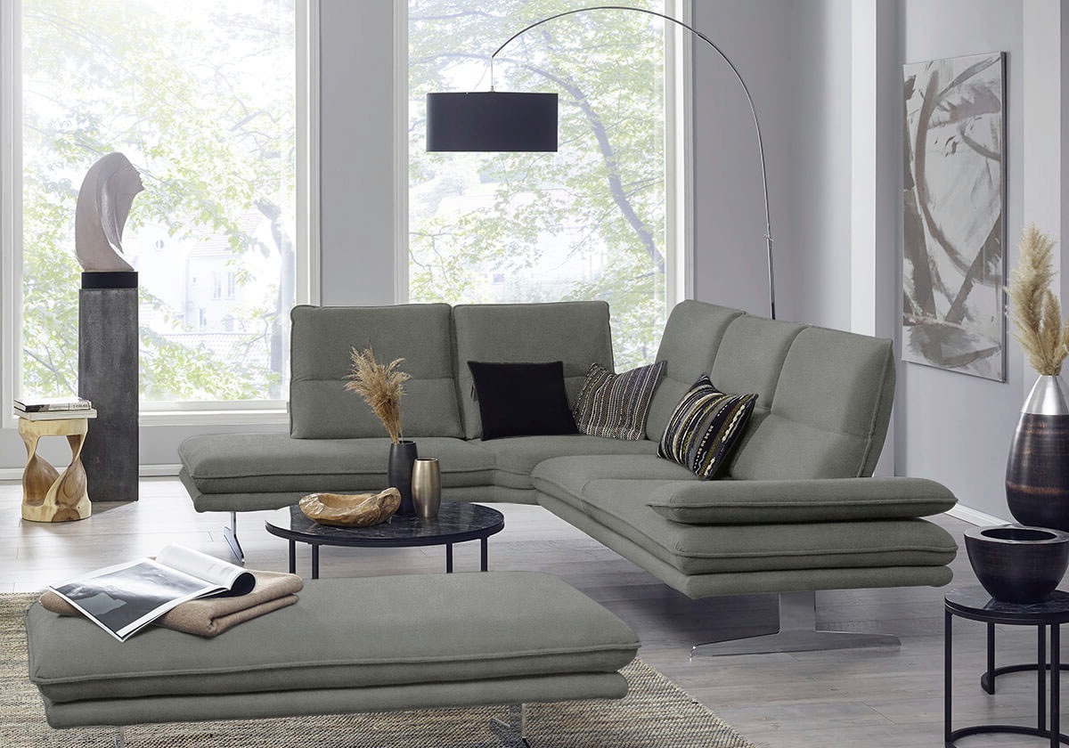W.SCHILLIG Ecksofa "broadway, Designsofa, mit tollem Sitzkomfort, L-Form" S günstig online kaufen