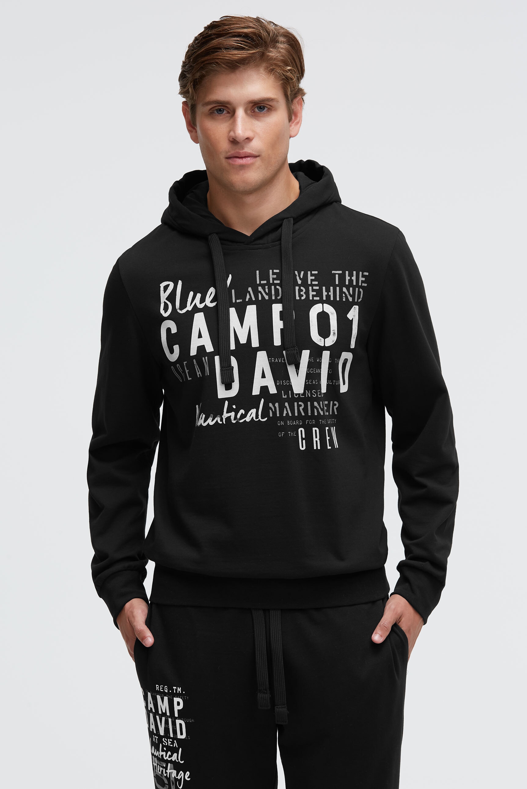 CAMP DAVID Kapuzensweatshirt, mit Baumwolle günstig online kaufen