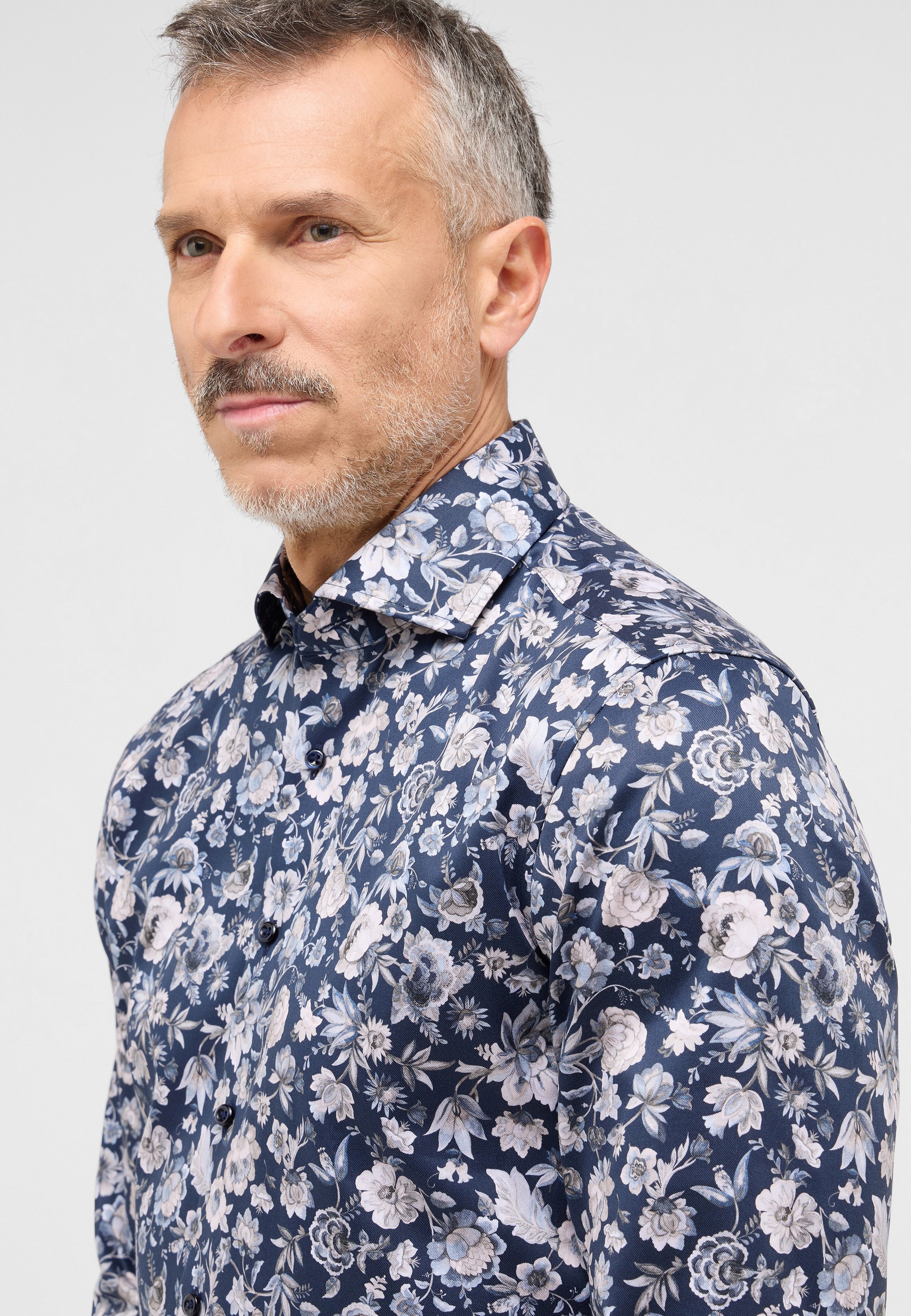 Thumbnail - Eterna Langarmhemd "SLIM FIT", NON IRON (bügelfrei)