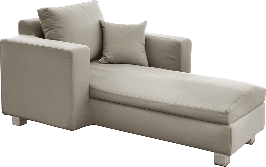 Chaiselongue »CARLO«, für Outdoor geeignet, UV beständig, lange Armlehne rechts