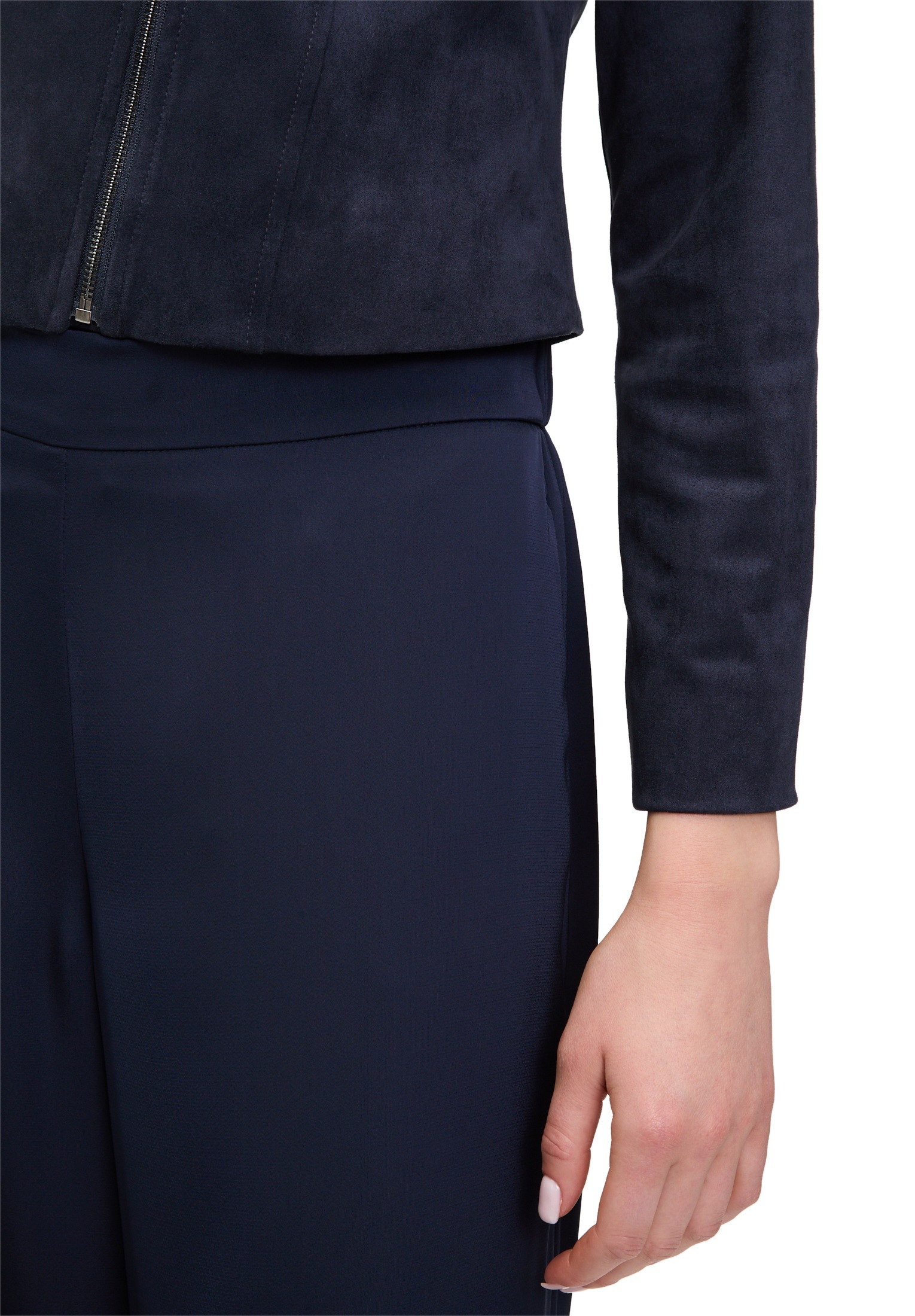 Vera Mont Jackenblazer »Vera Mont Damen Bikerjacke mit Reißverschluss«, Reißverschluss