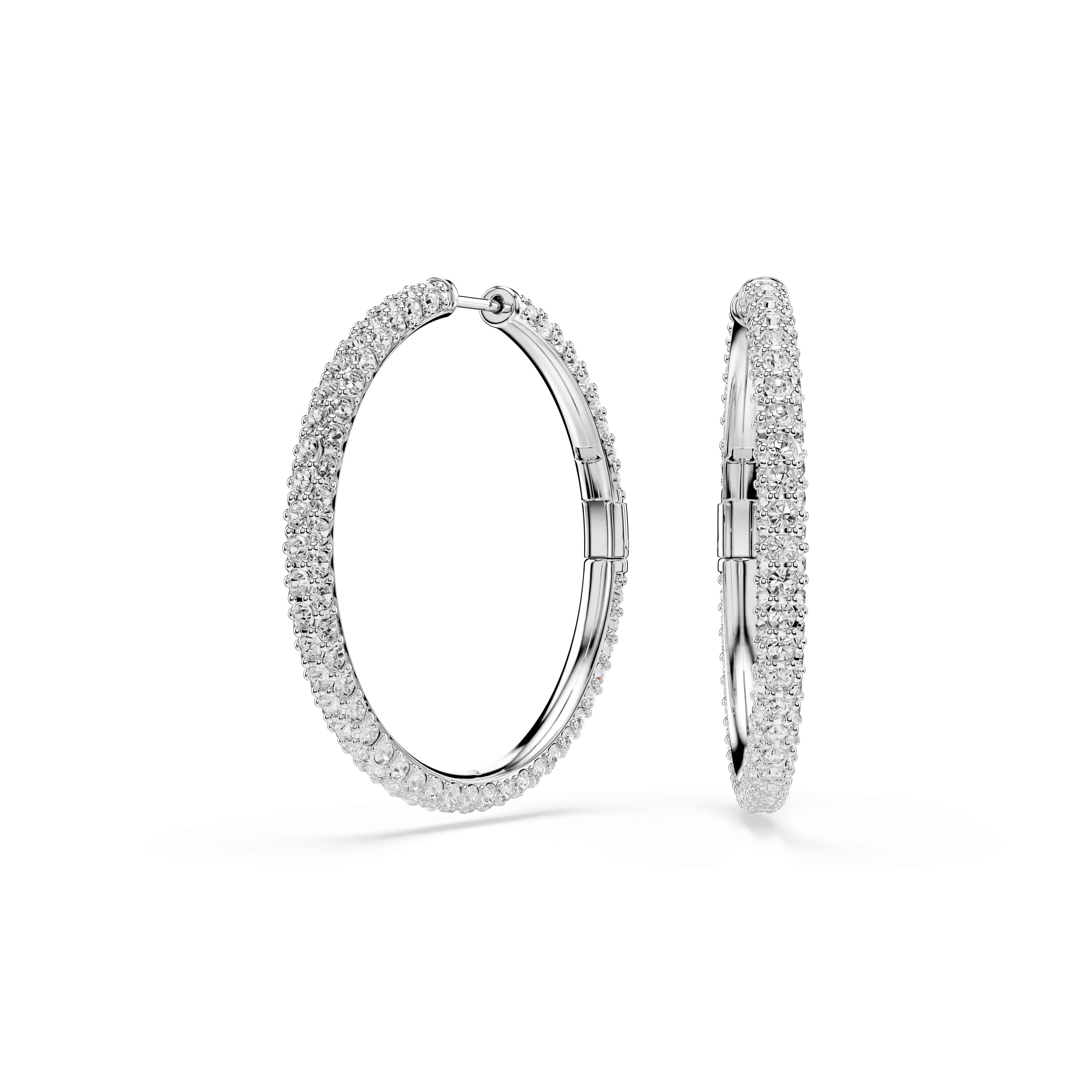 Swarovski Paar Creolen »Schmuck Geschenk DEXTERA Ohrringe« mit Swarovski® Kristall