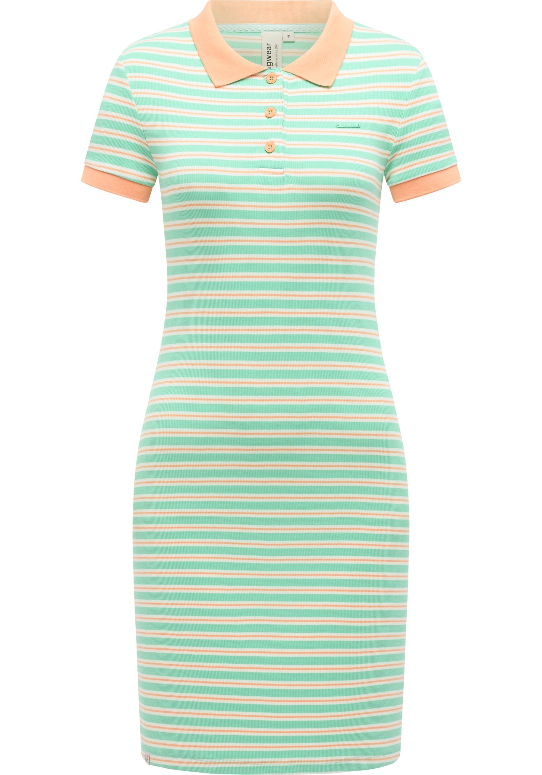 Ragwear A-Linien-Kleid "Colaro Stripes Dress YOUMODO" Ohne Taschen Gestreif günstig online kaufen