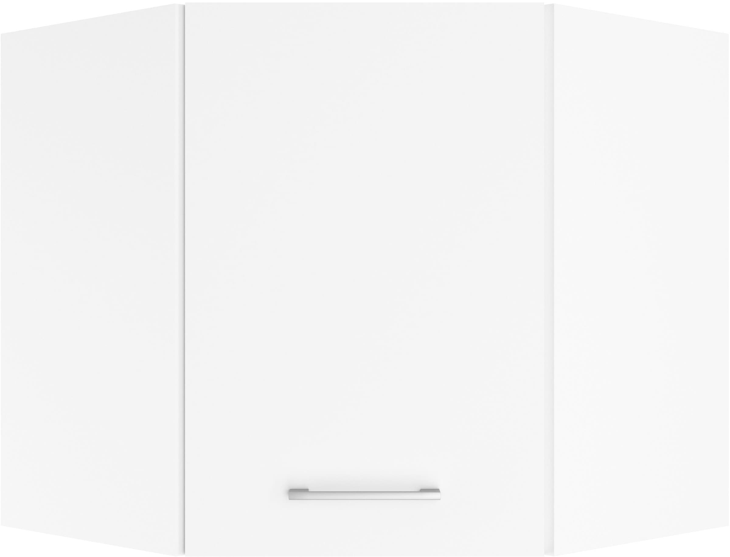 KOCHSTATION Eckhängeschrank »KS-Milan« Eckhängeschrank 60x60 cm, matte oder hochglänzende Fronten