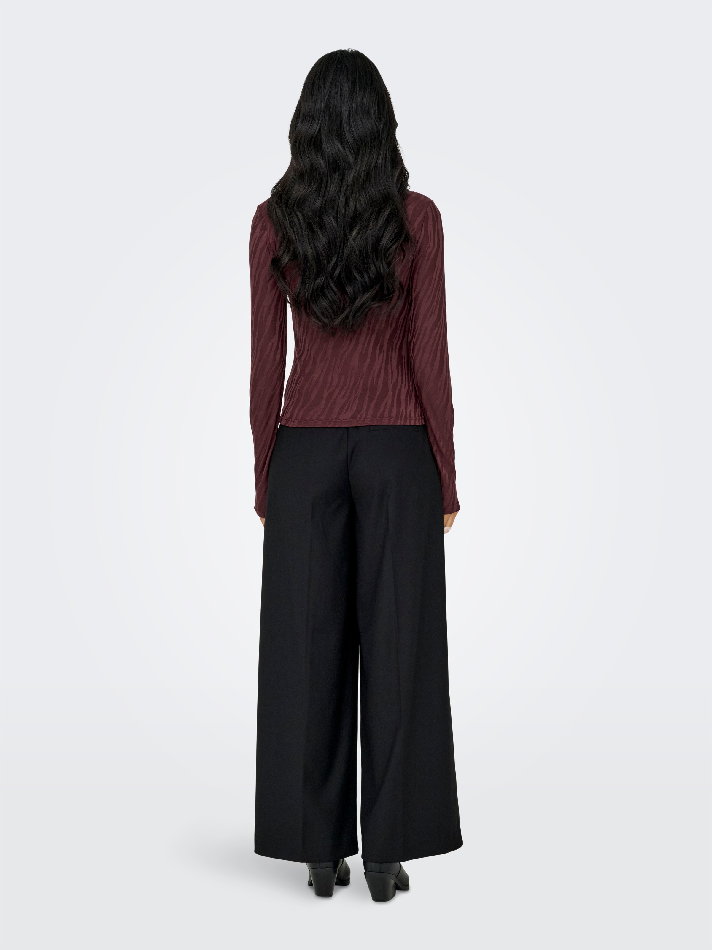 ONLY Langarmshirt »ONLZELE L/S ROUNDNECK TOP JRS«