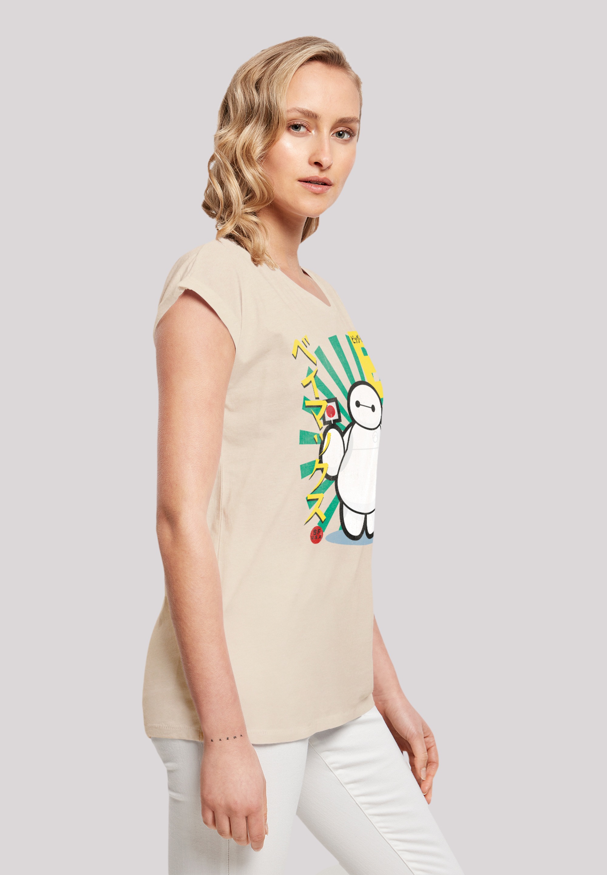 F4NT4STIC T-Shirt »Big Hero 6 Baymax Lollypop«, Premium Qualität