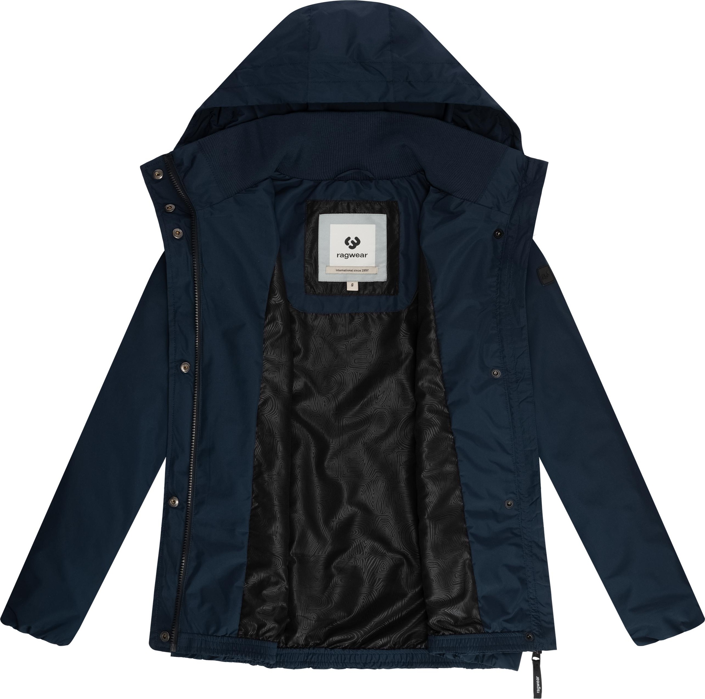 Ragwear Outdoorjacke »Sunniva A«, mit Kapuze, Wasserdichte und atmungsaktive Übergangsjacke