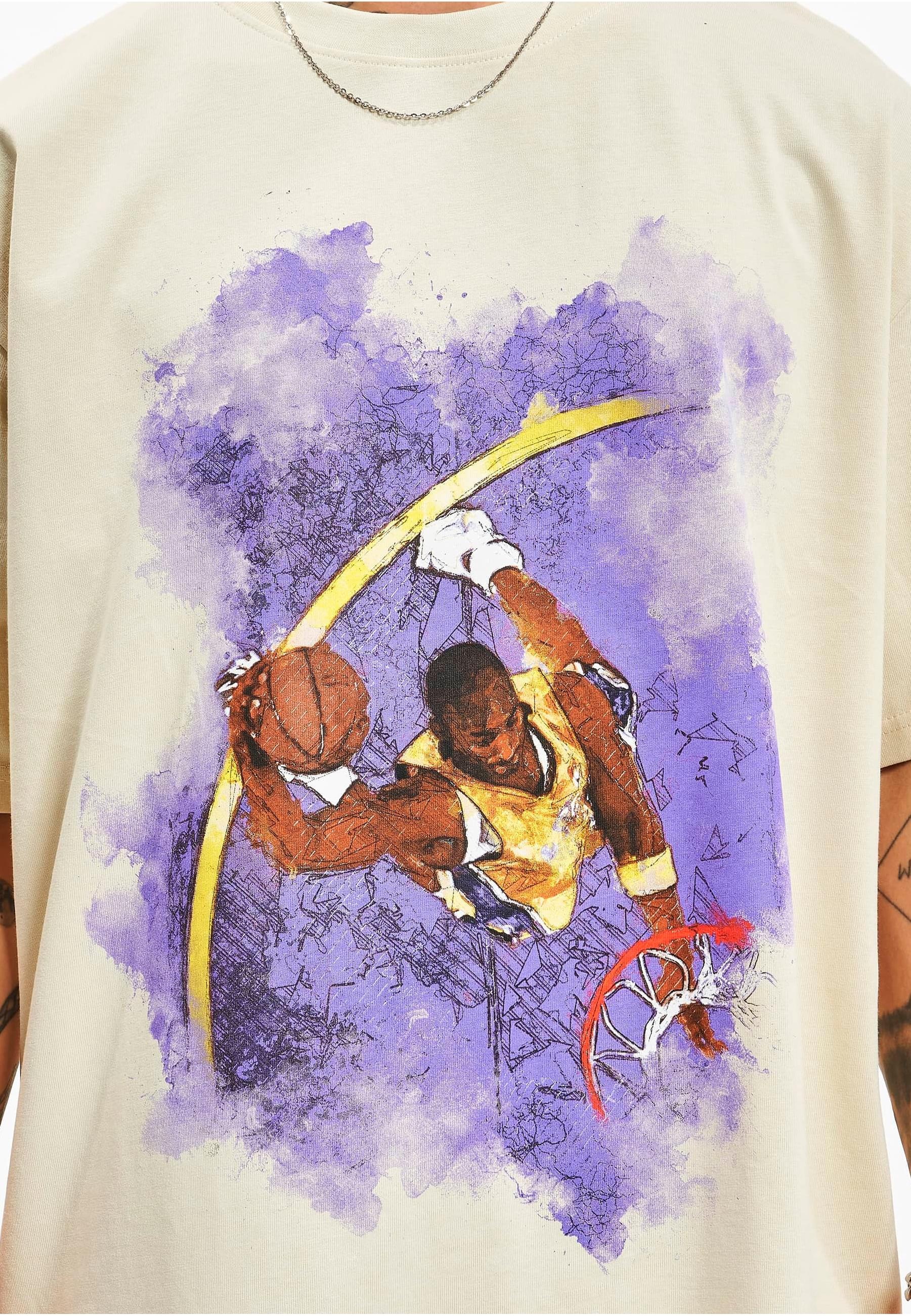 MisterTee T-Shirt »MisterTee Unisex Basketball Clouds 2.0 Oversize Tee«, (1 tlg.)