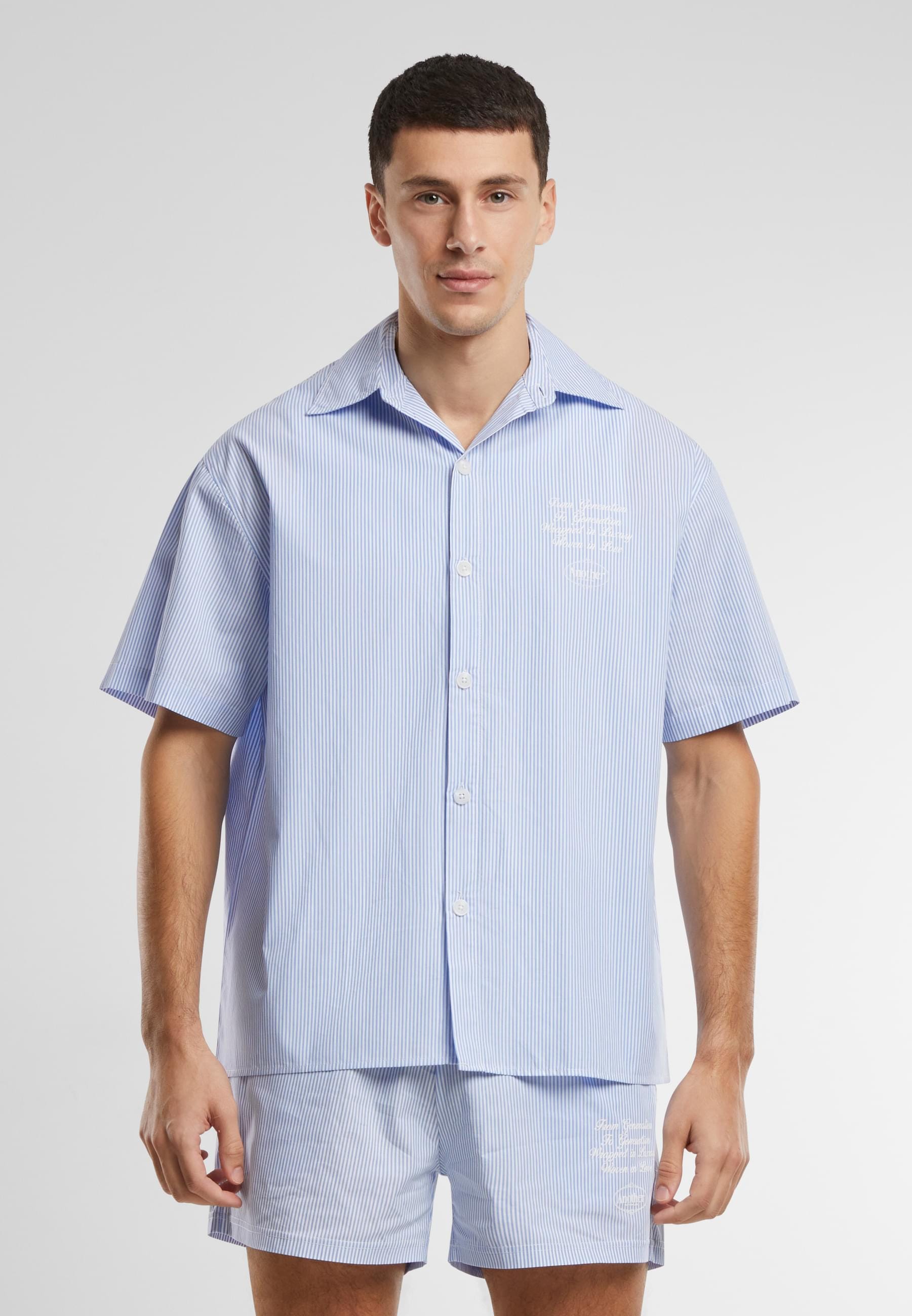Another Cotton Lab Langarmhemd »Another Cotton Lab Another Short Sleeve Shirt«, (1 tlg.)