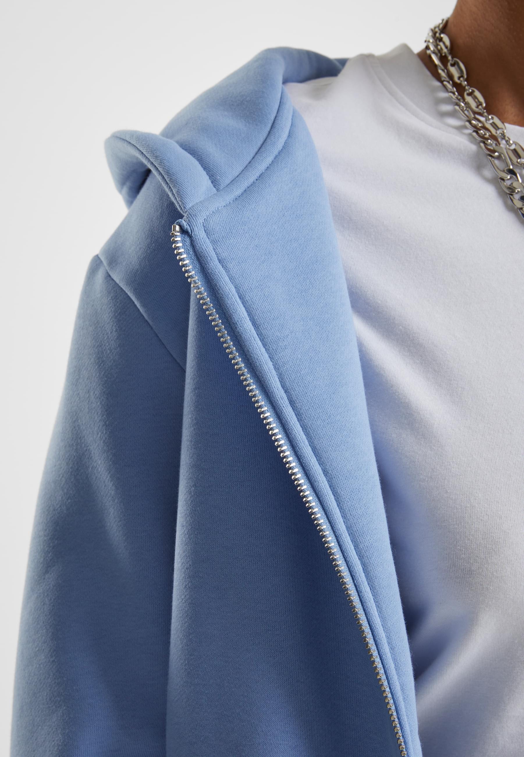 URBAN CLASSICS Cardigan »Urban Classics Ladies Fluffy Zip Cardigan«
