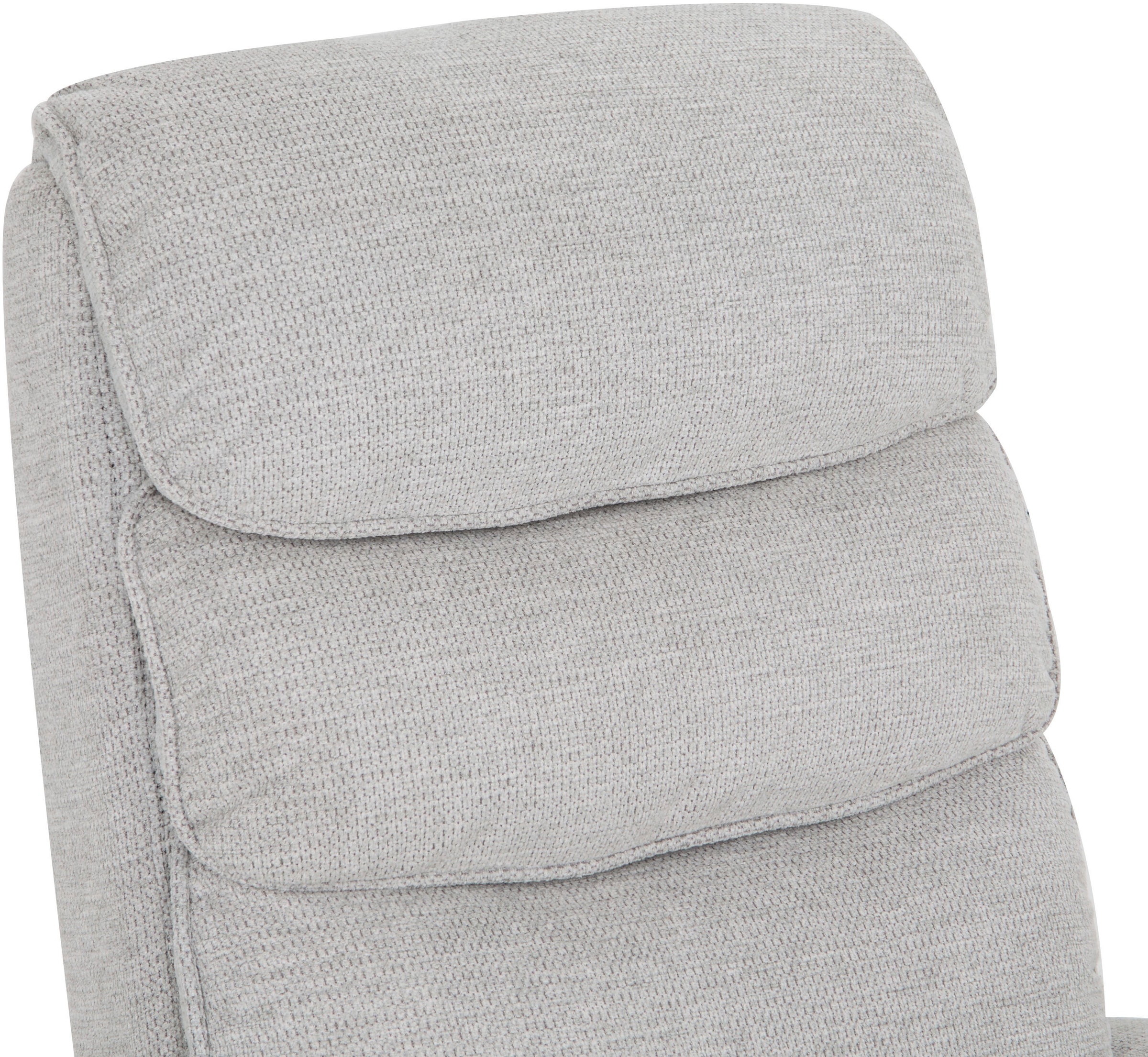 Home affaire Relaxsessel »BERVILLE, TV-Sessel, Ruhesesel mit Schlaffunktion, Webstoff«, Liegesessel mit manueller Relaxfunktion