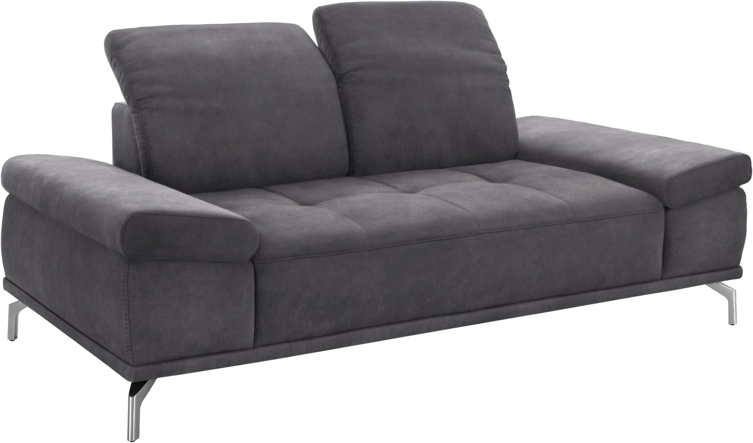 Home affaire 2-Sitzer "Caluna" mit Sitztiefen- und Kopfteilverstellung günstig online kaufen