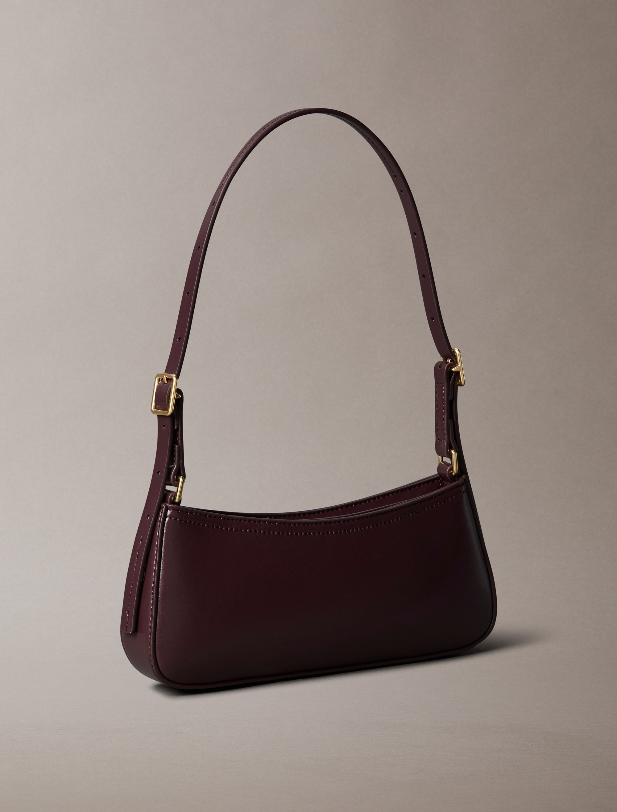 Calvin Klein Schultertasche »CK SMALL SHOULDER BAG«, Damen Handtasche, Henkeltasche mit CK-Logo
