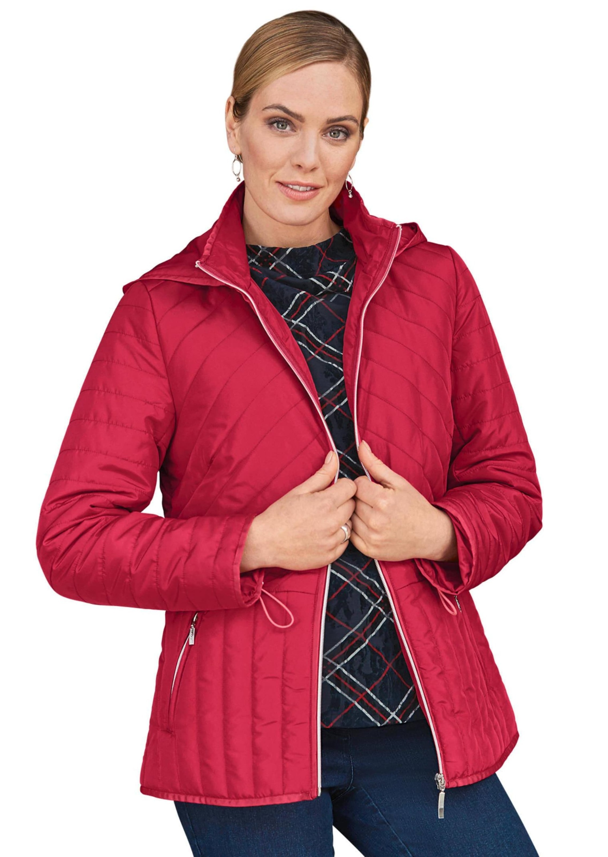 GOLDNER Steppjacke "Figurfreundliche Steppjacke mit Kapuze" Angenehm leicht günstig online kaufen