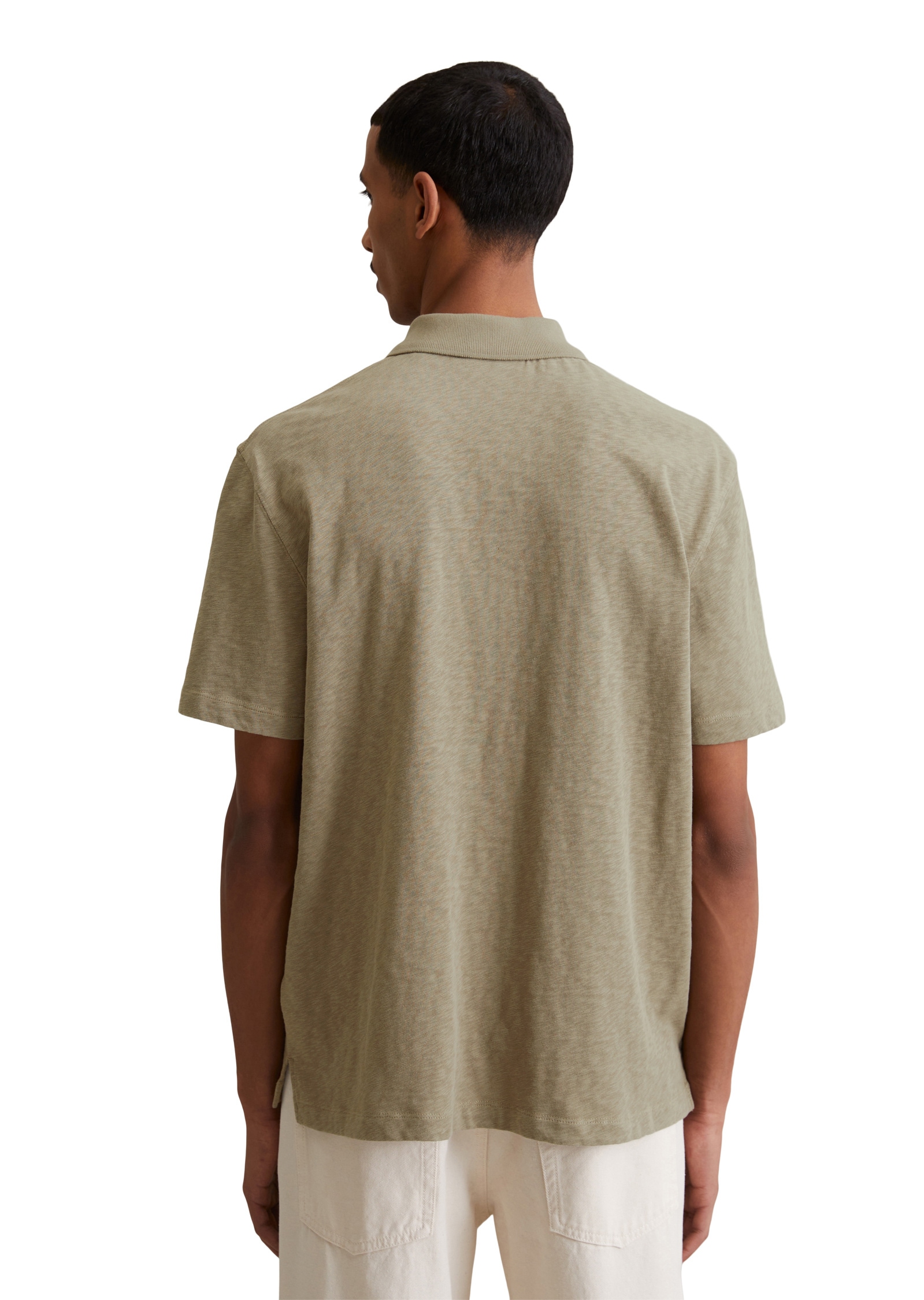 Marc O'Polo DENIM Poloshirt »aus reiner Bio-Baumwolle«
