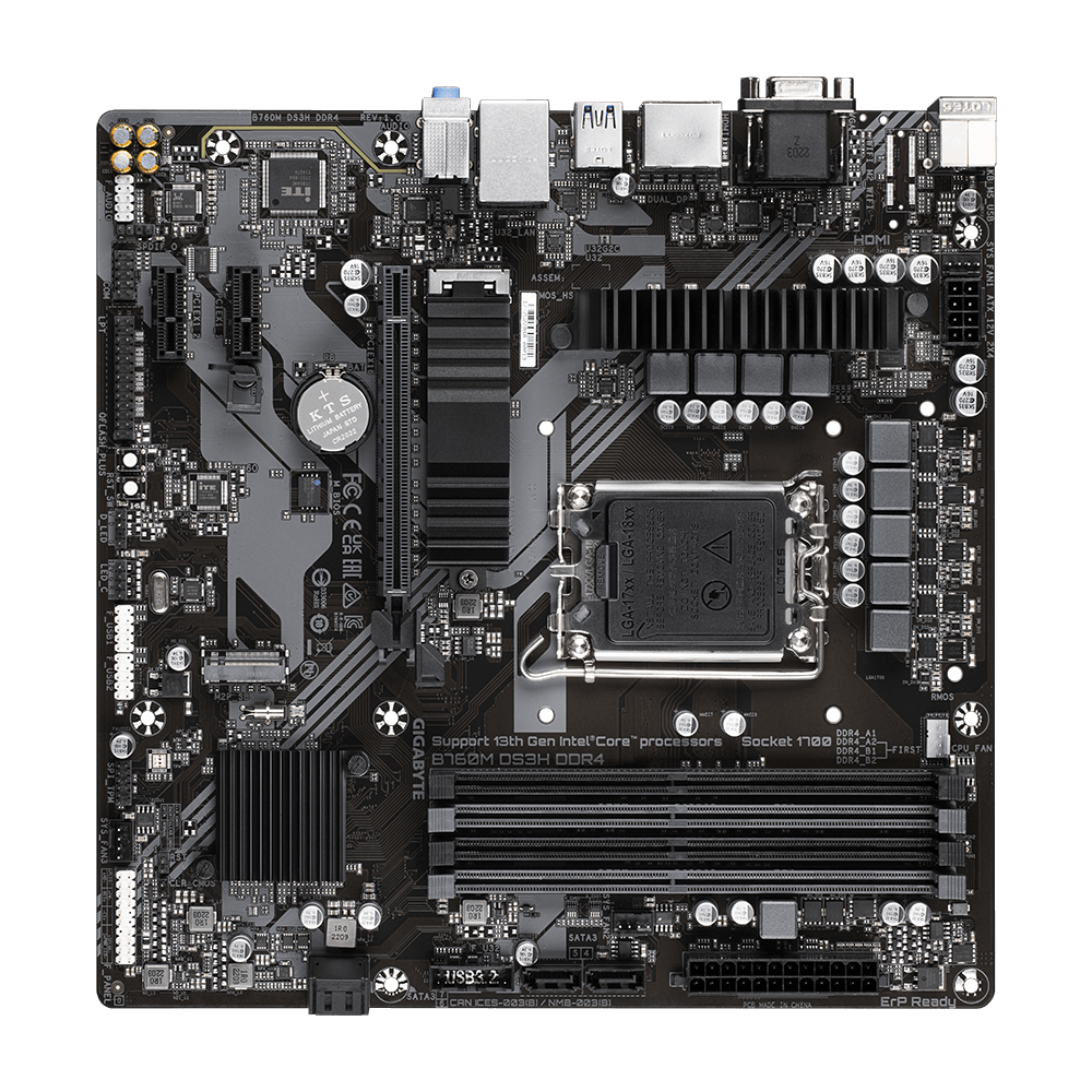 Gigabyte Mainboard »B760M DS3H DDR4«