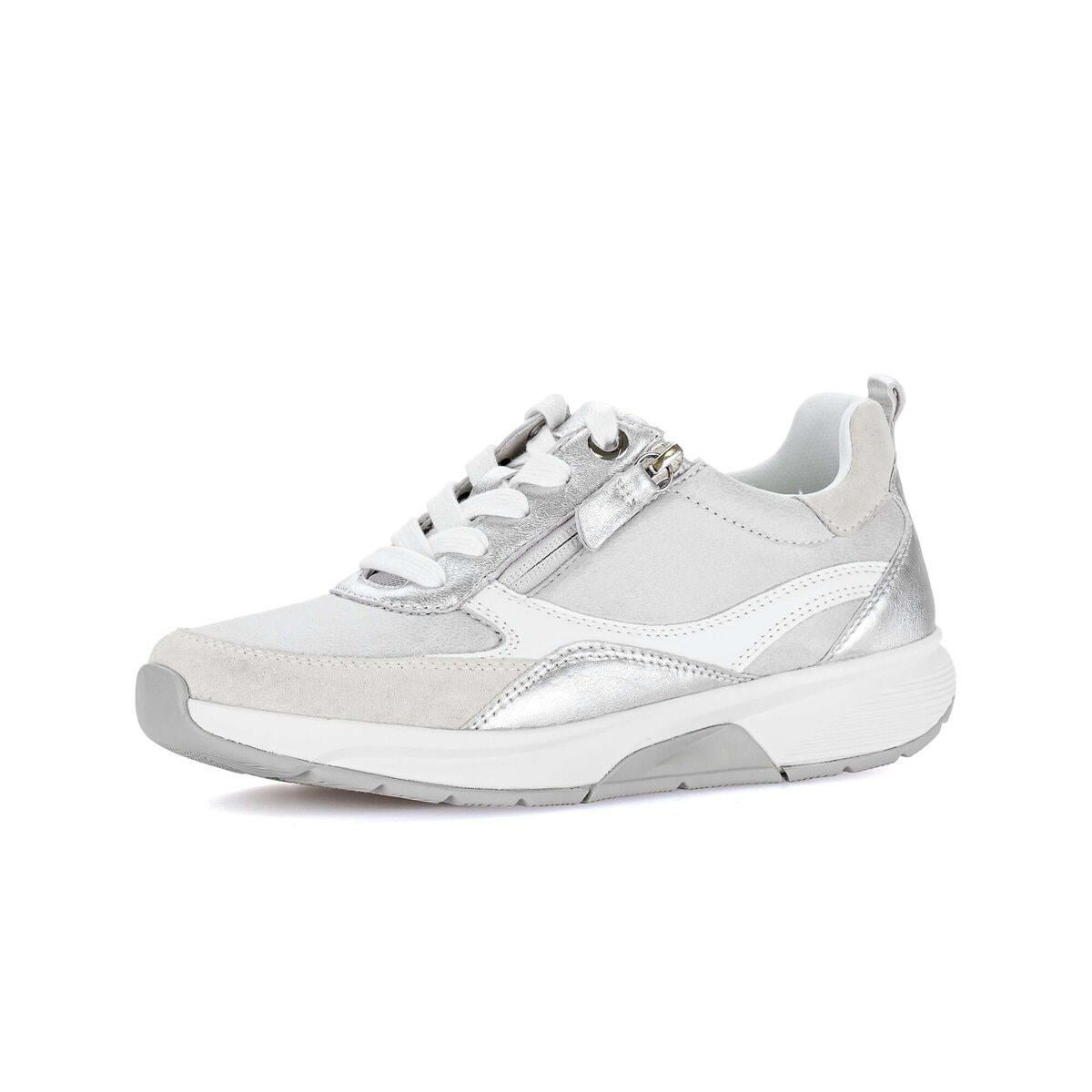 Gabor Sneaker "Sneaker low Materialmix Leder/Lederimitat" günstig online kaufen