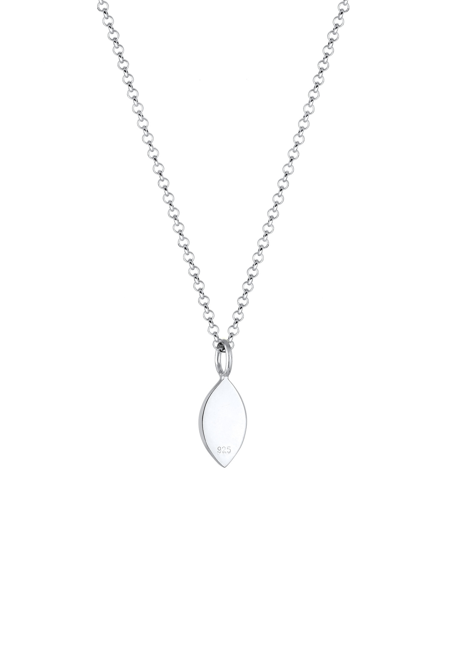 Elli Kette mit Anhänger »Erbskette Evil Eye Symbol Emaille 925er Silber«