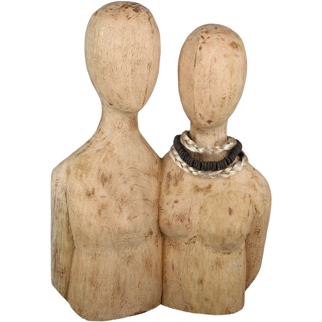 Casablanca by Gilde Dekofigur »Skulptur Pair, natur«