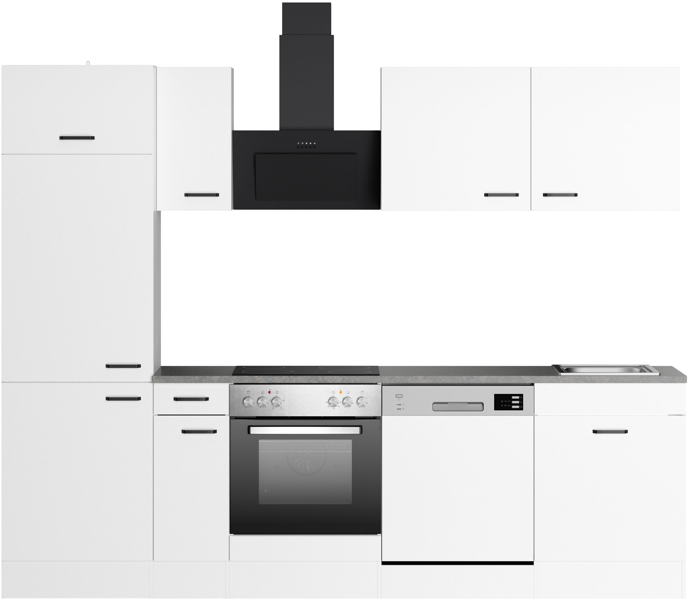 OPTIFIT Küchenzeile »OPTImulti« Breite 270 cm, wahlweise mit E-Geräten