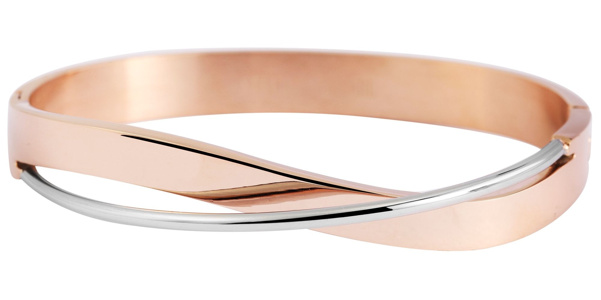 Adelia´s Armreif »Damen Armband – Armreif aus Edelstahl Ø 6,0 cm cm« Ein Geschenk, das Freude macht