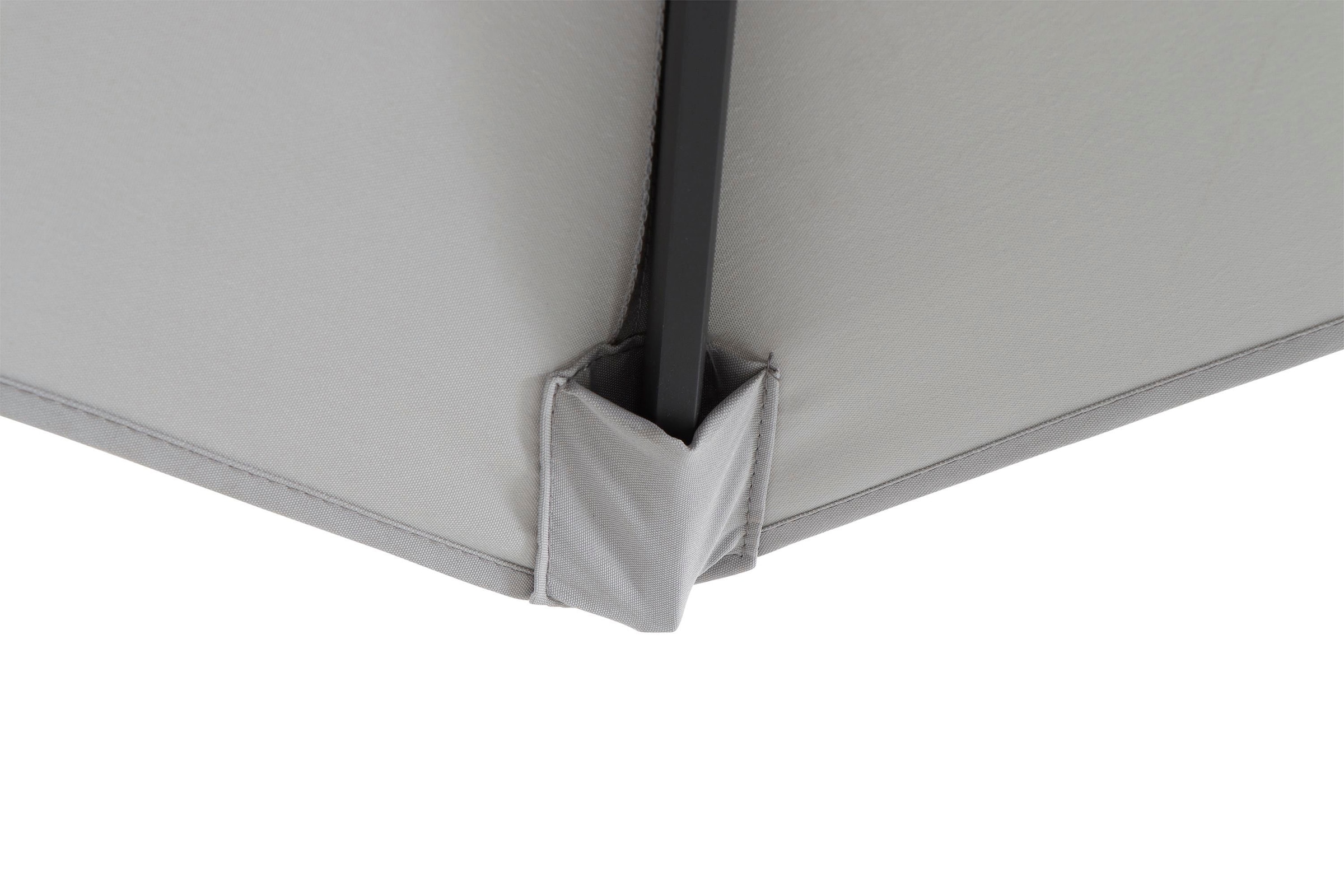 Siena Garden Ampelschirm »Leo N+«, (Set), Ø3m, inkl. 2 Beschwerungsplatten und Schutzhülle