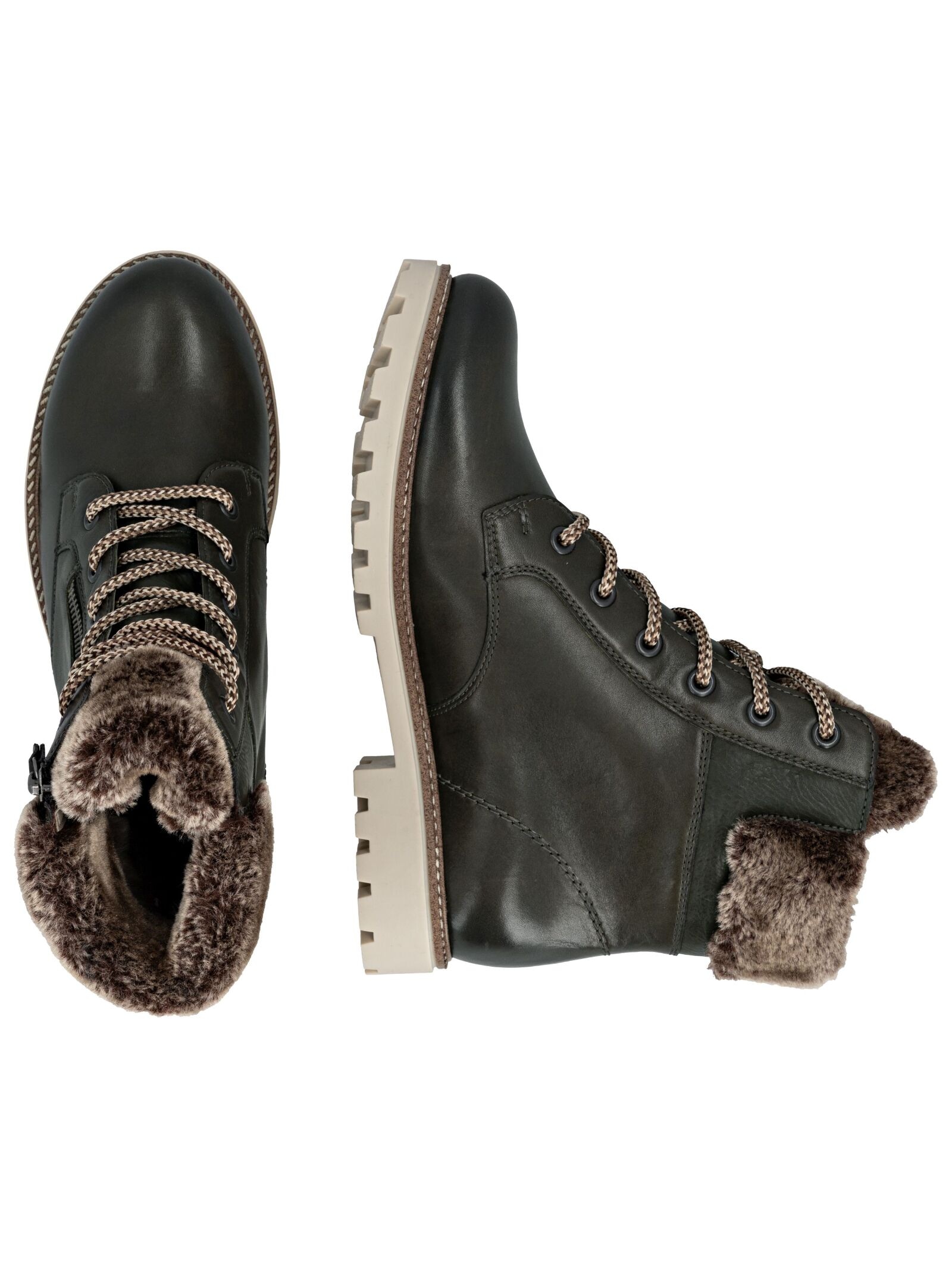 Remonte Schnürstiefelette »Remonte Stiefelette Leder/Textil«
