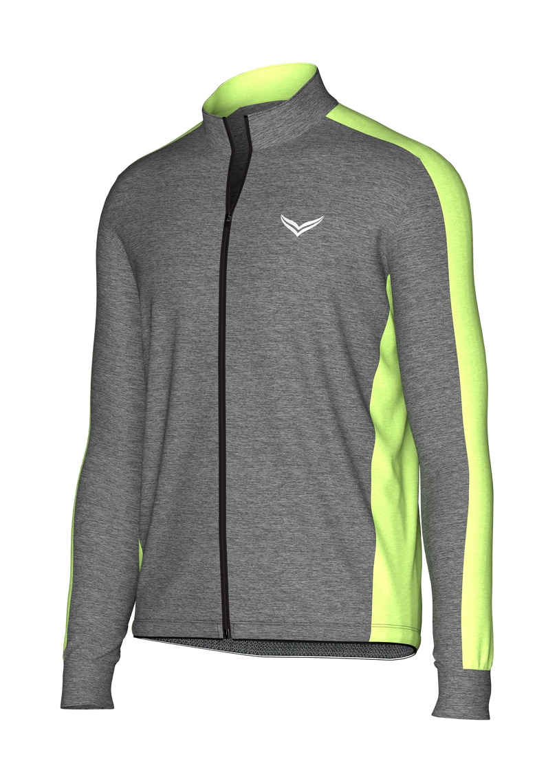Trigema Trainingsjacke »TRIGEMA Fahrradjacke mit kontrastfarbigen Elementen«, (1 St.)