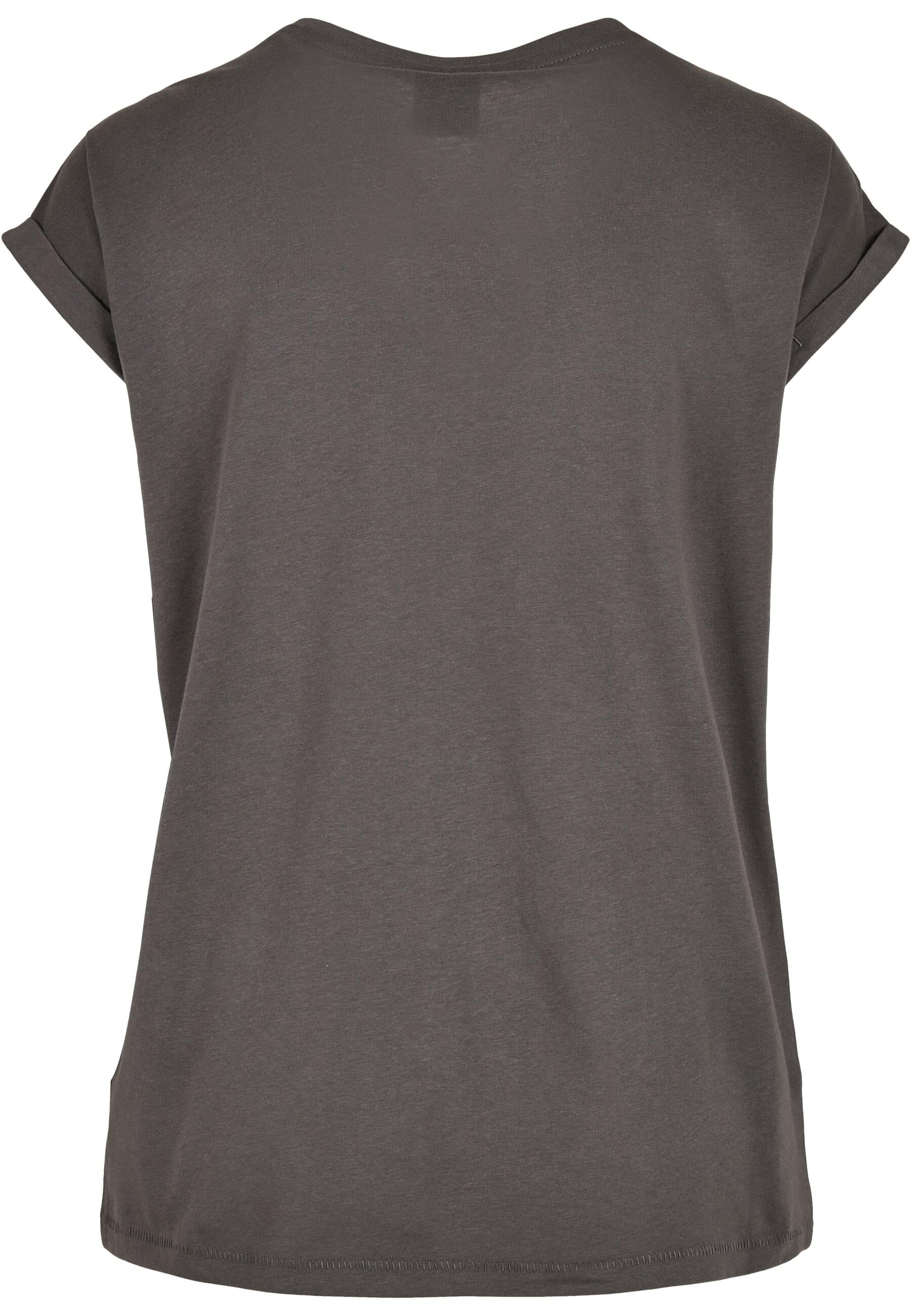 URBAN CLASSICS Kurzarmshirt »Urban Classics Damen Ladies Extended Shoulder Tee«, (1 tlg.)