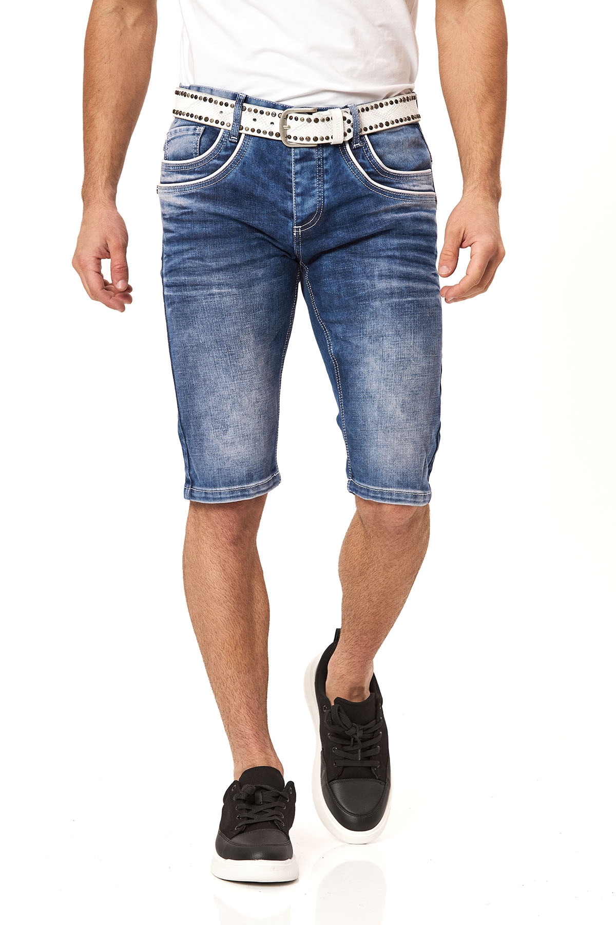 Cipo & Baxx Jeansbermudas Baumwolle, regular fit günstig online kaufen