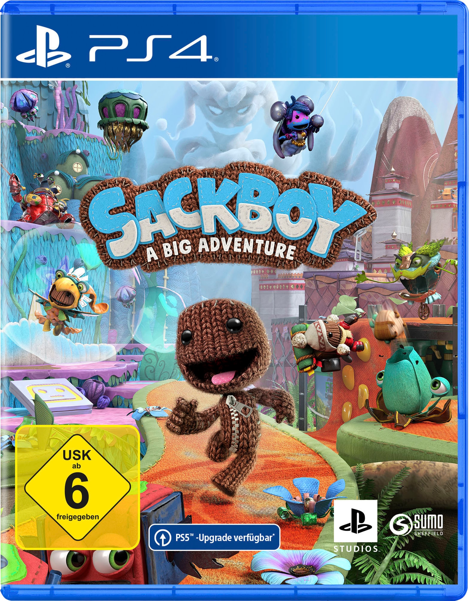 PLAYSTATION 4 Spielesoftware "Sackboy: A Big Adventure", PlayStation 4, bunt, Spielesoftware