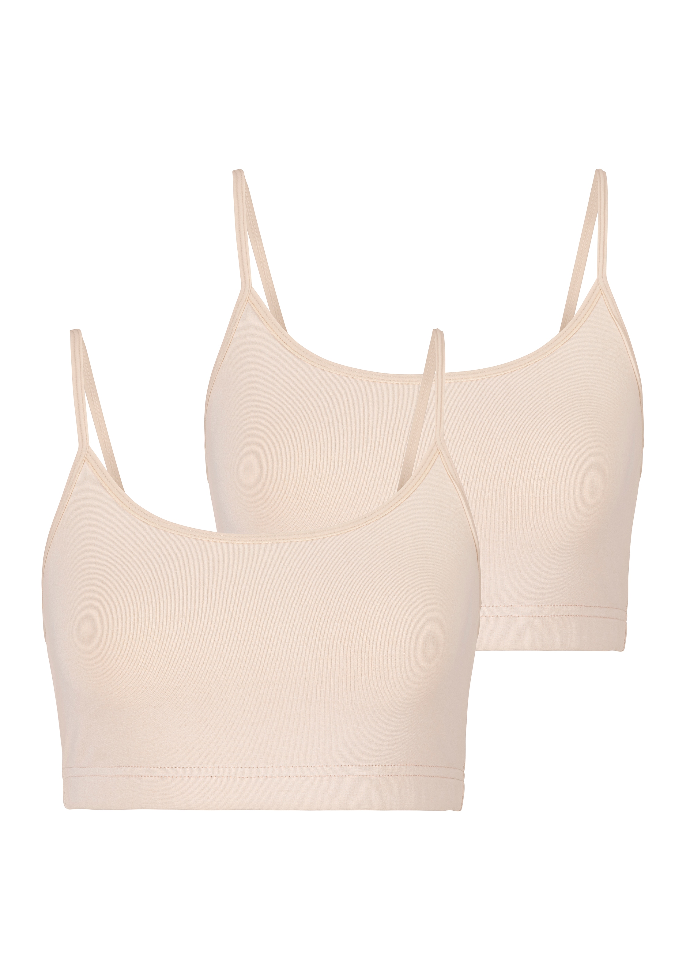 LASCANA Bustier, aus elastischer Baumwolle