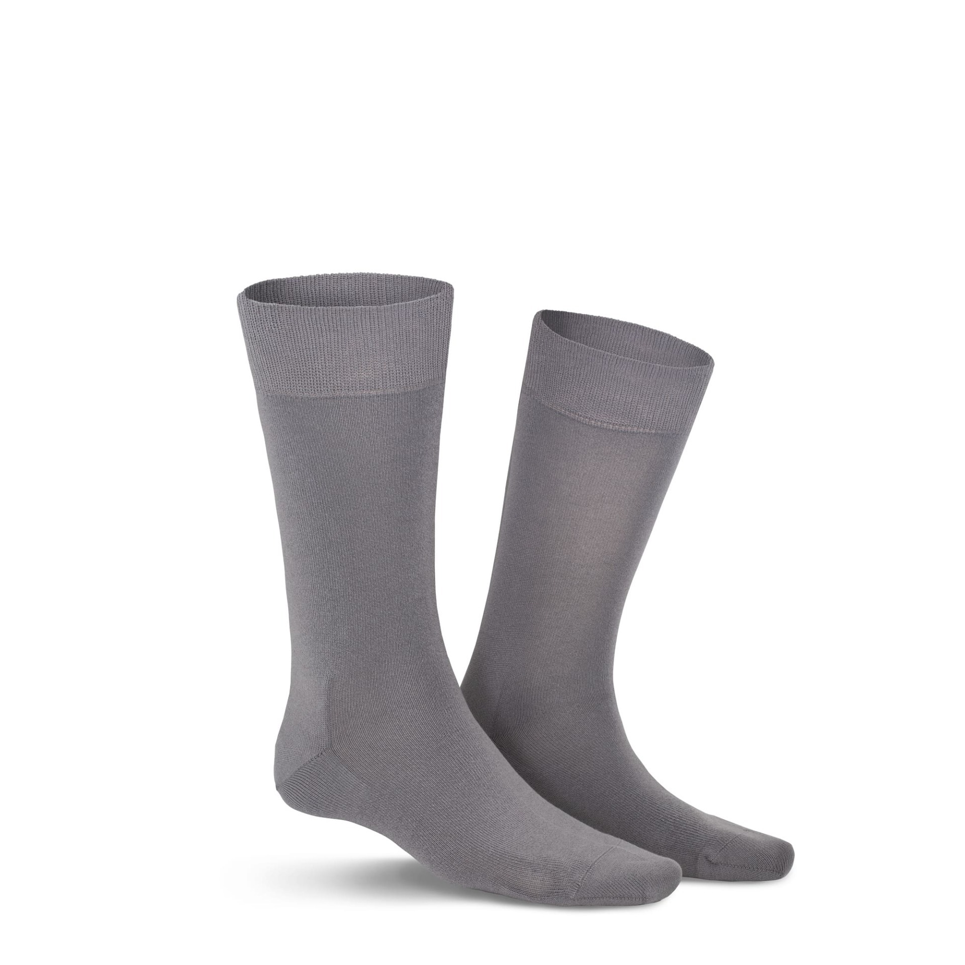 KUNERT Mädchen Socken "Socke Longlife", Gr. 39, grau, Obermaterial: 45% Polyamid PA. 35% Lyocell CLY. 18% Polypropylen PP. 2% Elasthan EL., Socken